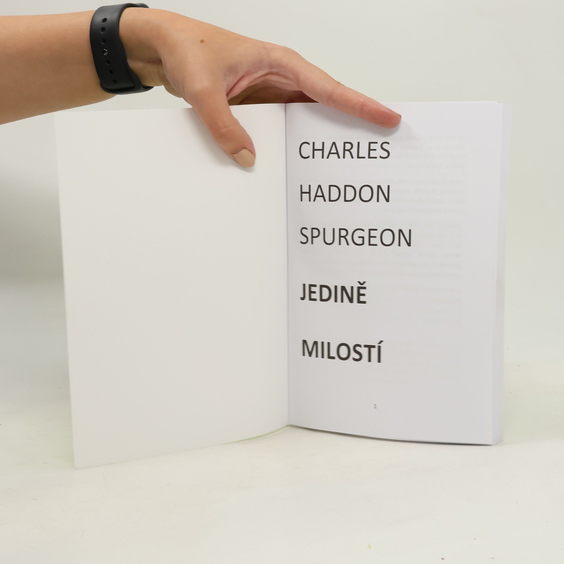 Charles Spurgeon Jedině milostí