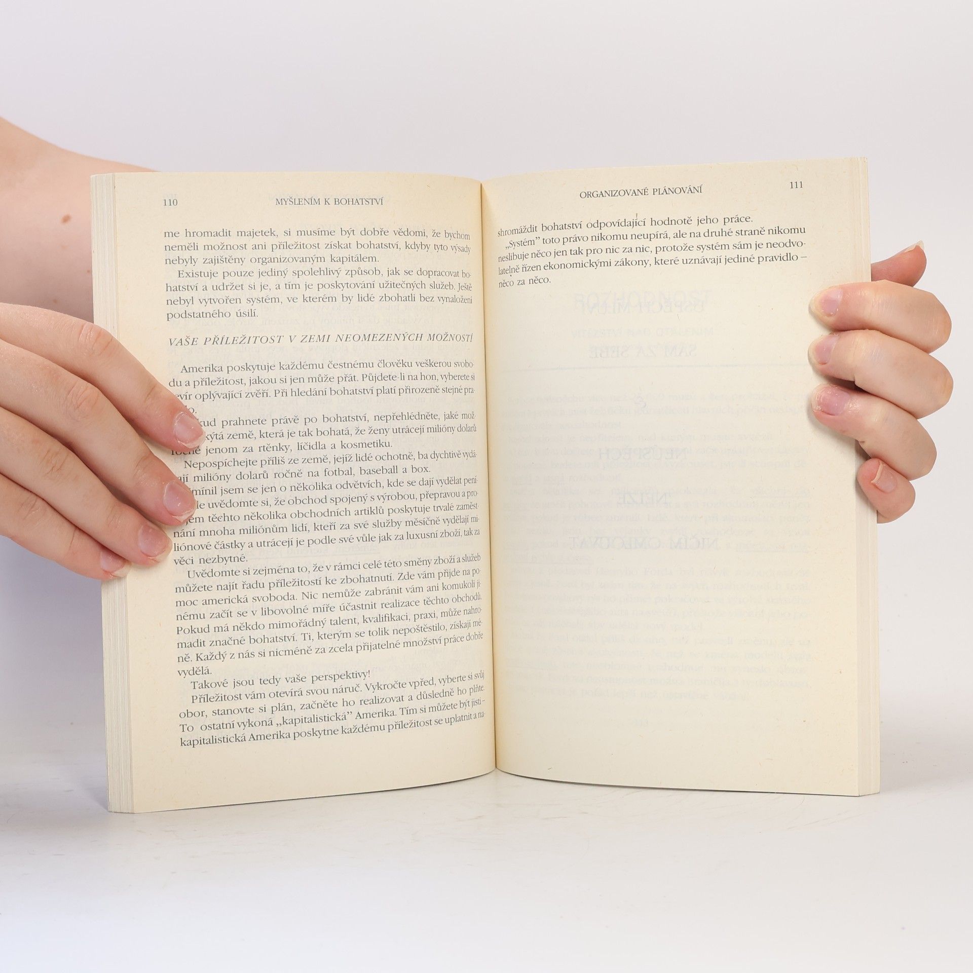 Napoleon Hill Myšlením k bohatství