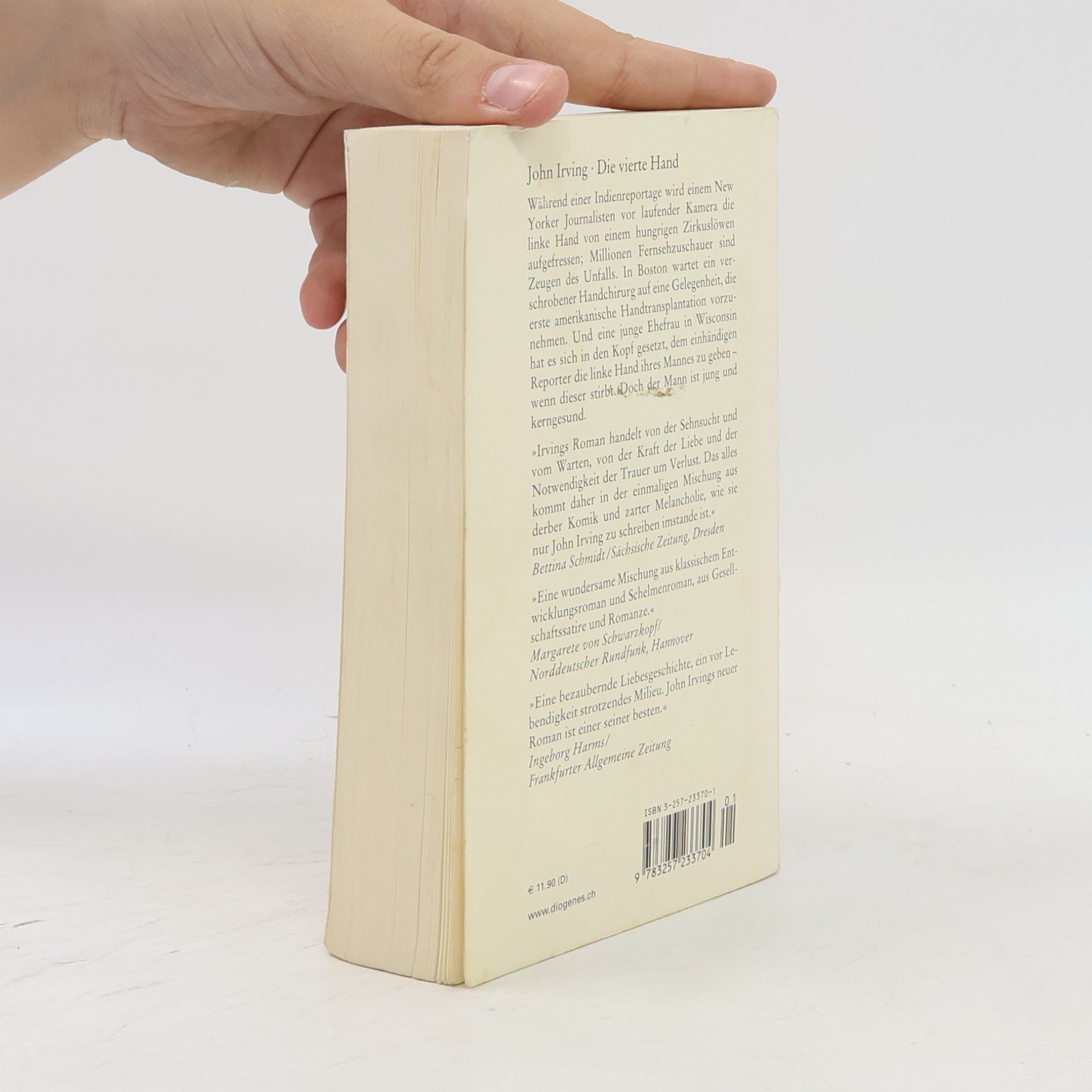 John Irving Die vierte Hand