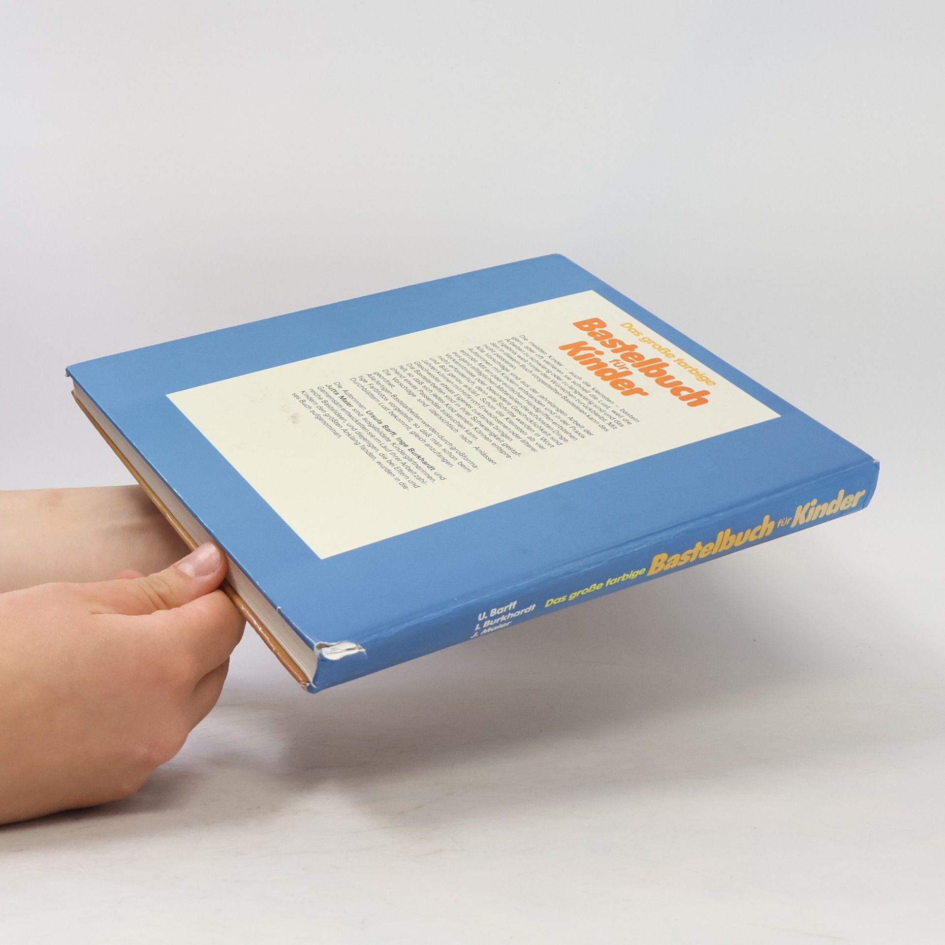Ursula Barff Das große farbige Bastelbuch für Kinder