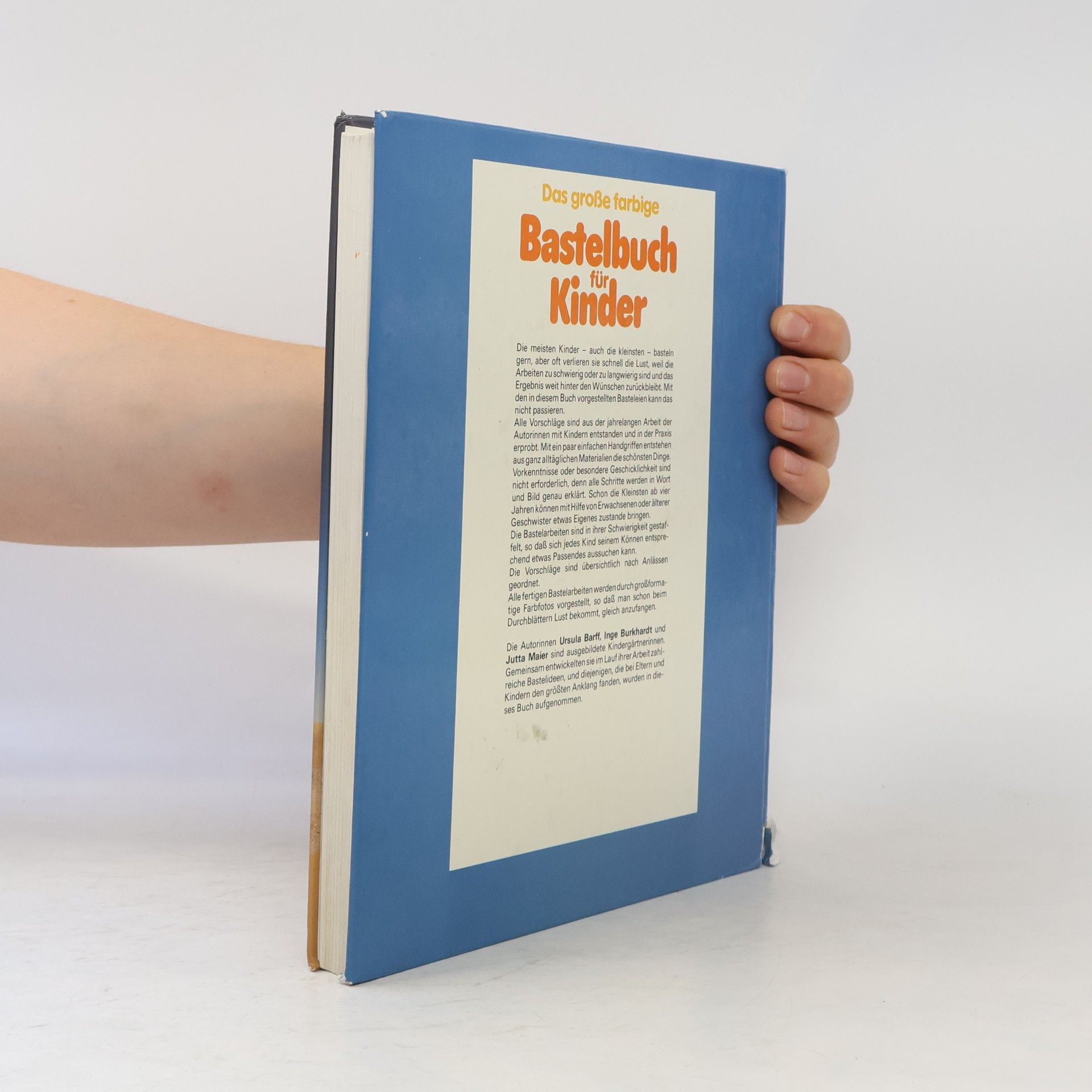Ursula Barff Das große farbige Bastelbuch für Kinder