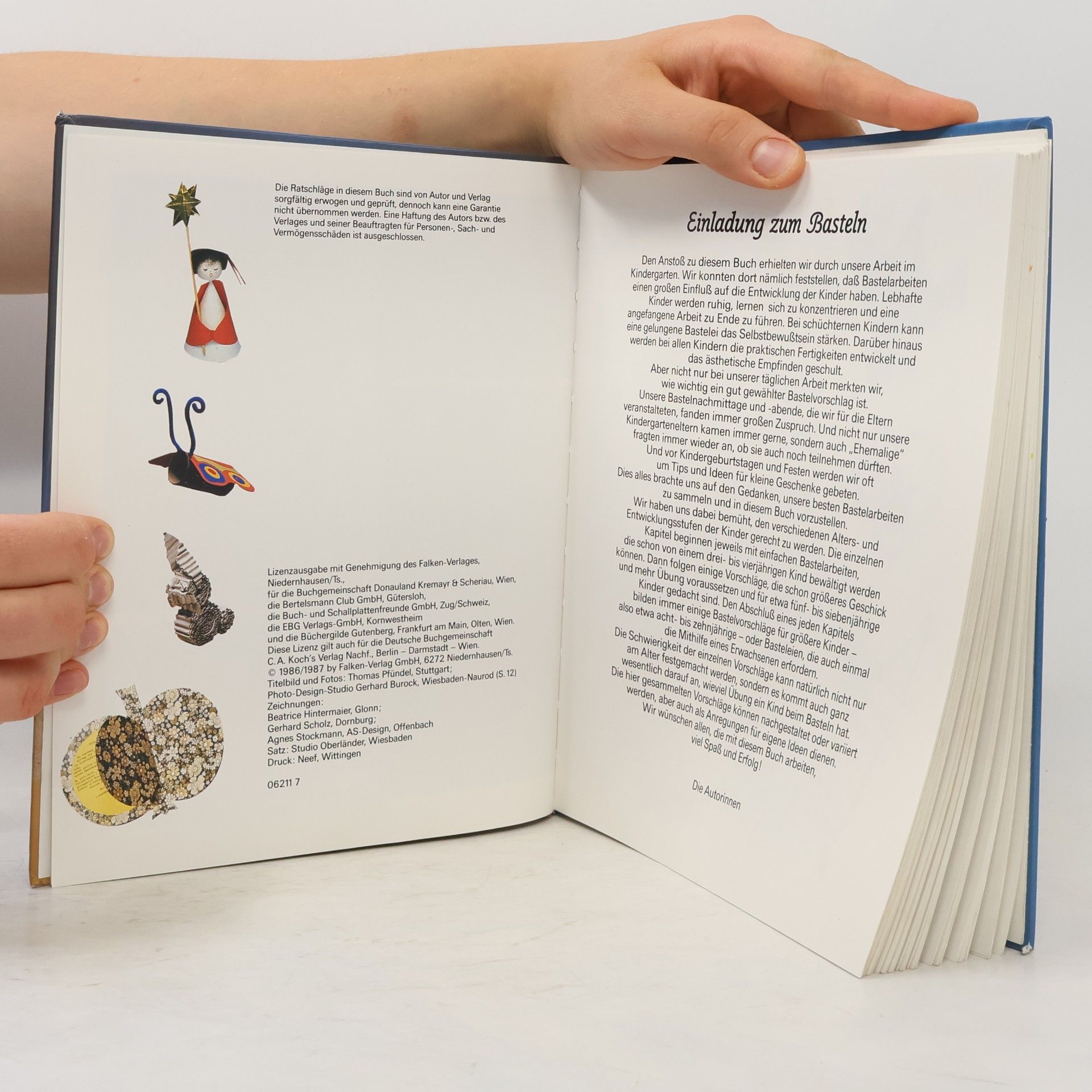 Ursula Barff Das große farbige Bastelbuch für Kinder