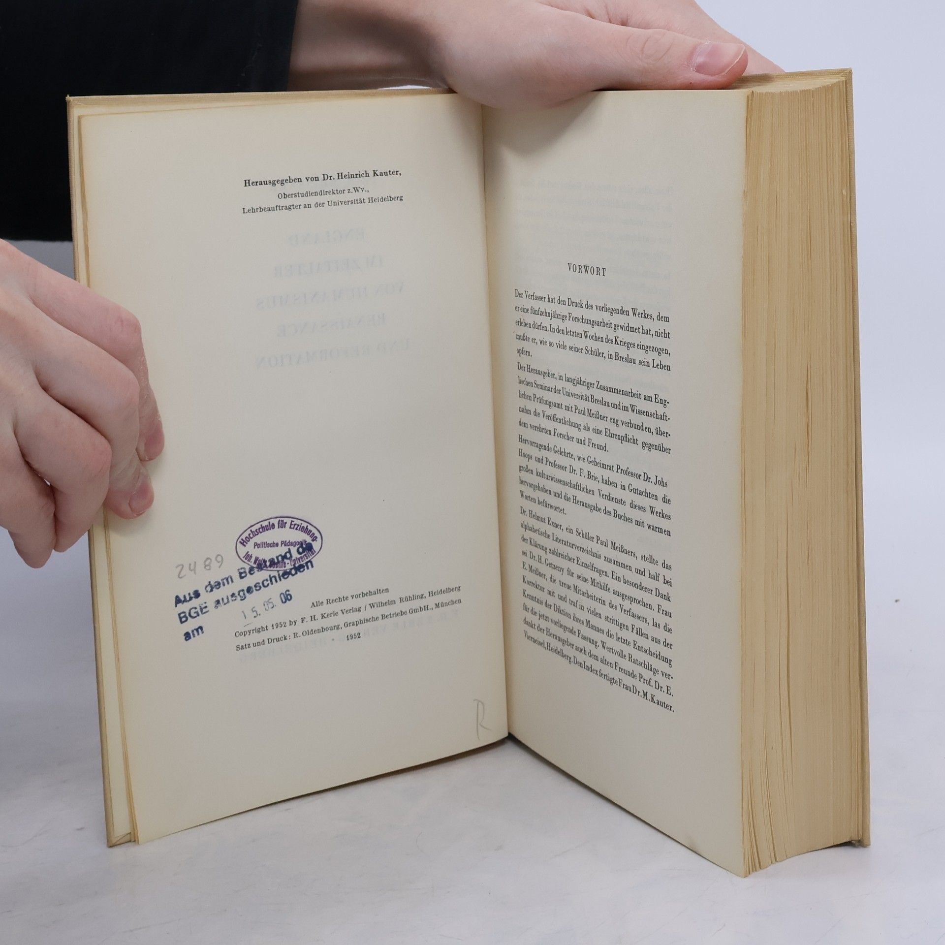 Paul Meissner England Im Zeitalter von Humanismus Renaissance und Reformation