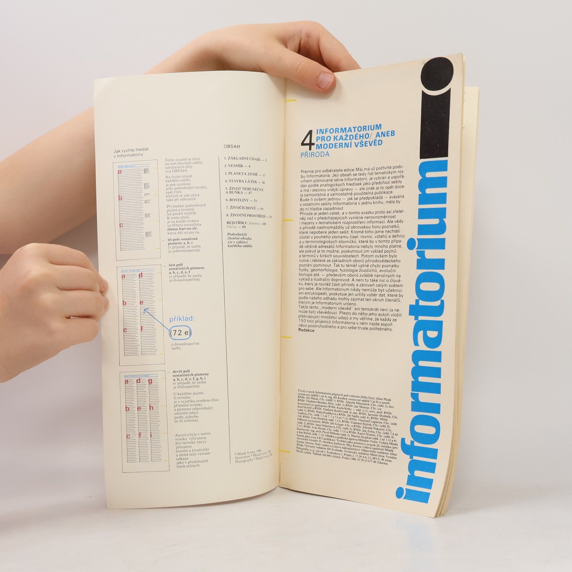 Various authors Informatorium pro každého aneb Moderní vševěd 4. Příroda