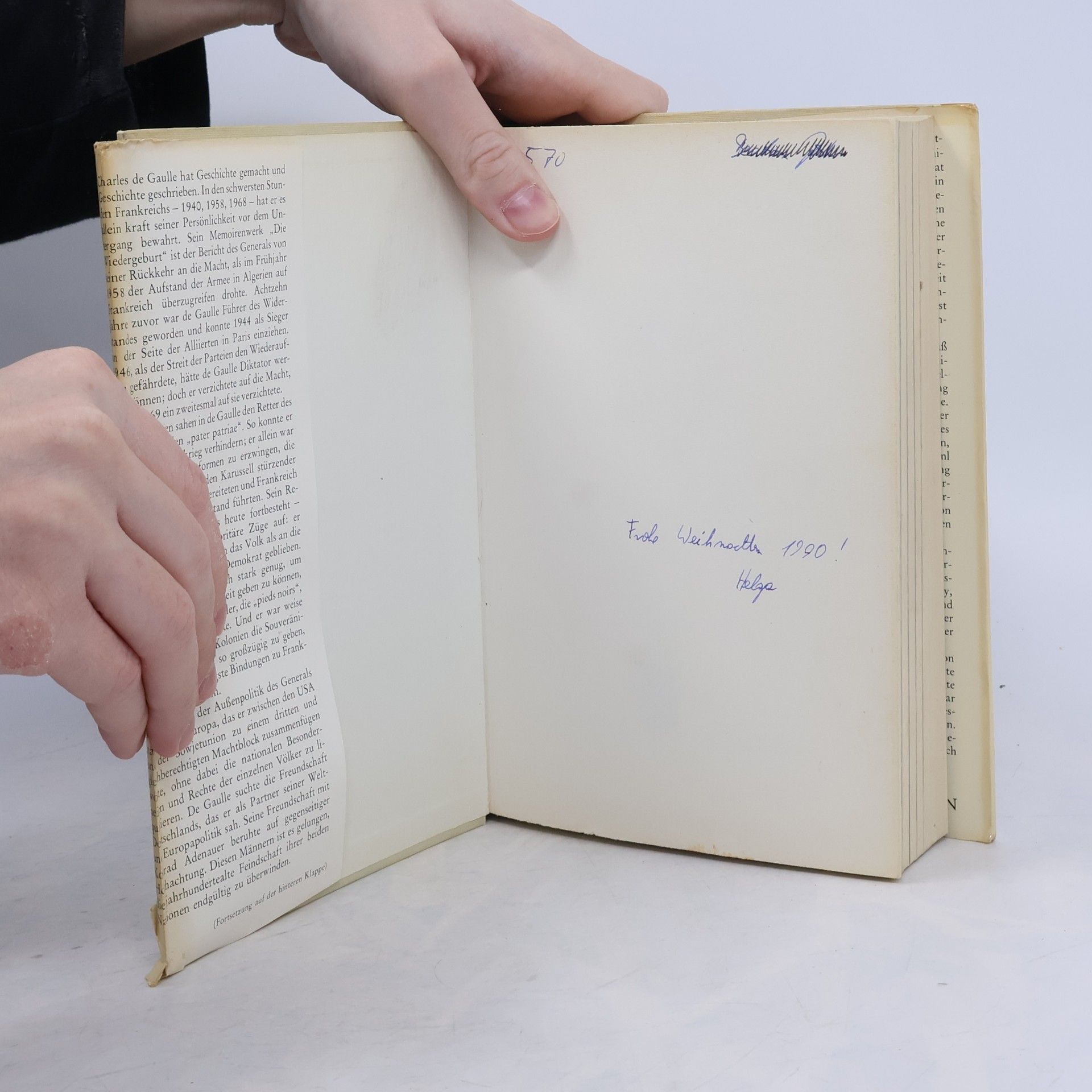 Charles de Gaulle Memoiren der Hoffnung. Die Wiedergeburt 1958-1962