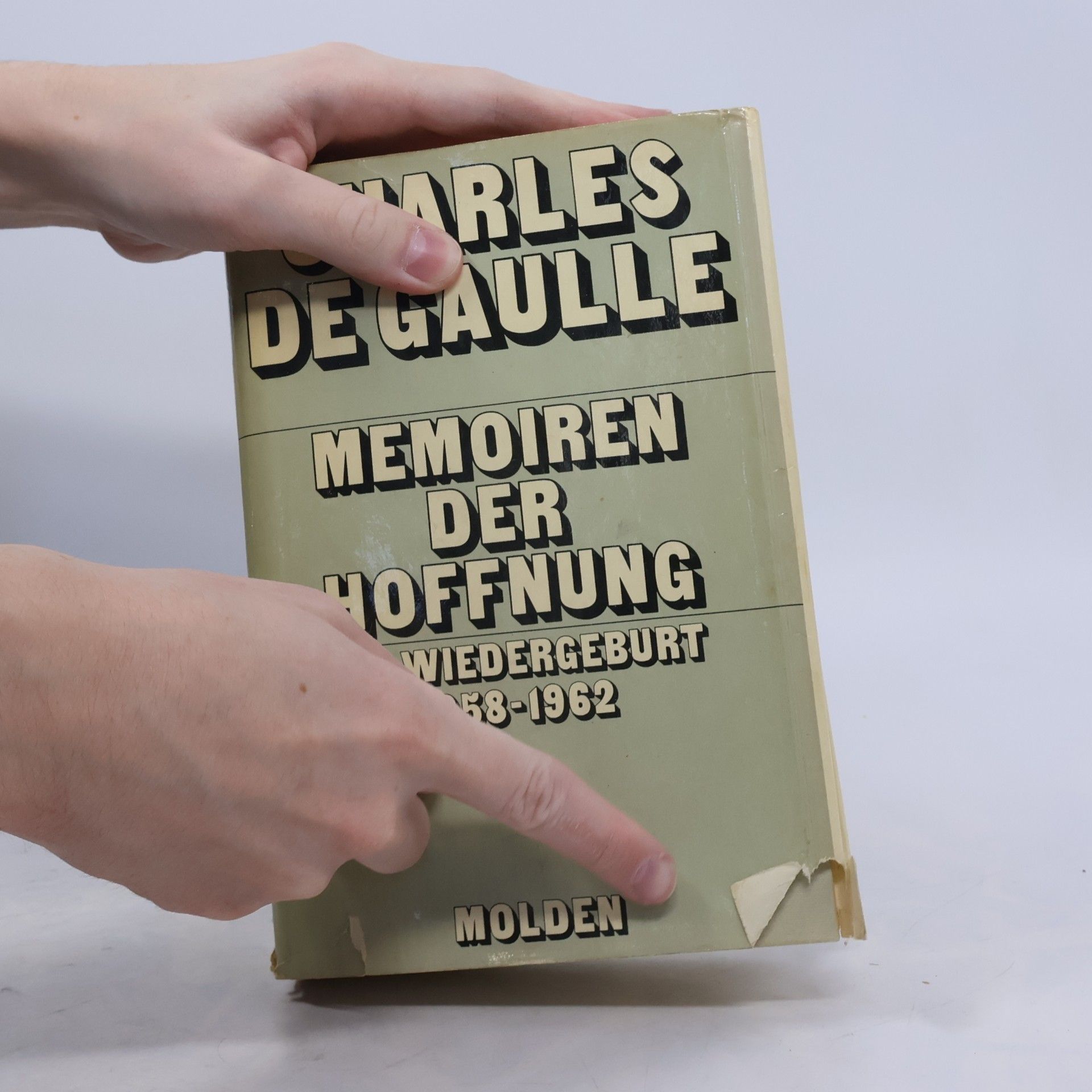 Charles de Gaulle Memoiren der Hoffnung. Die Wiedergeburt 1958-1962