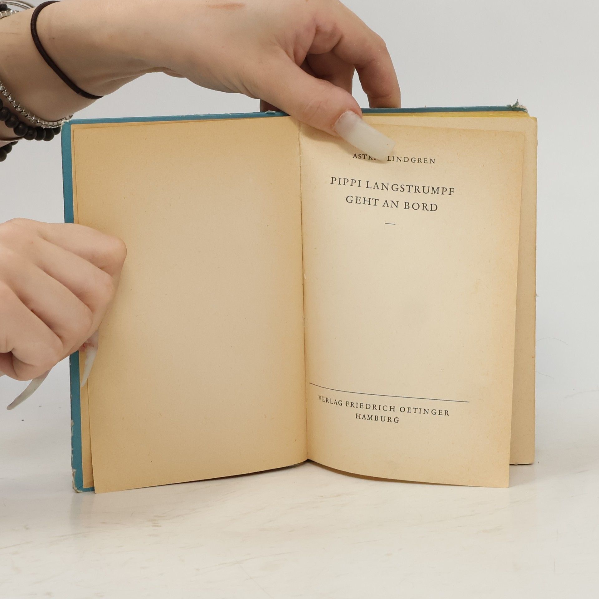 Astrid Lindgren Pippi Langstrumpf Geht an Bord
