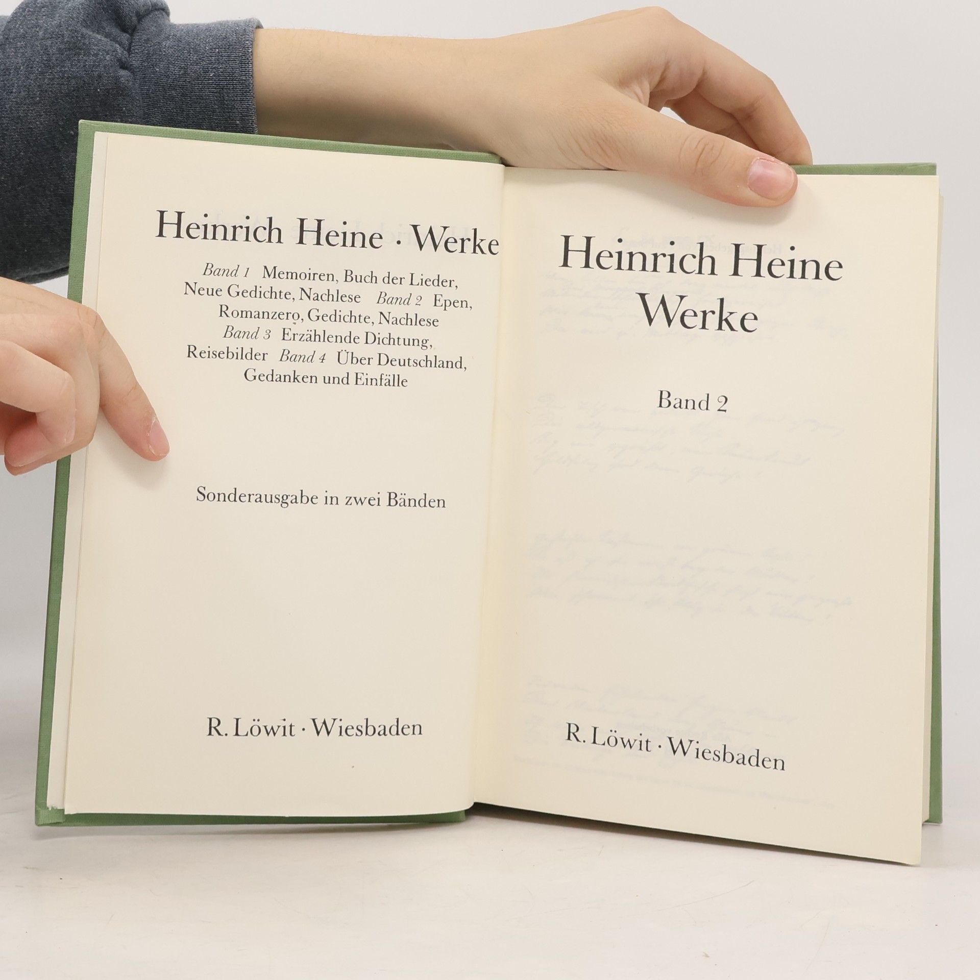 Heinrich Heine Heinrich Heine Werke Band 2