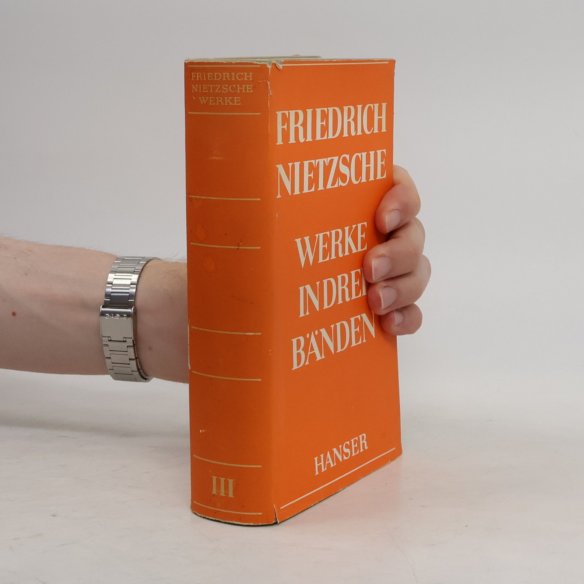Friedrich Nietzsche Werke in drei Bänden III.