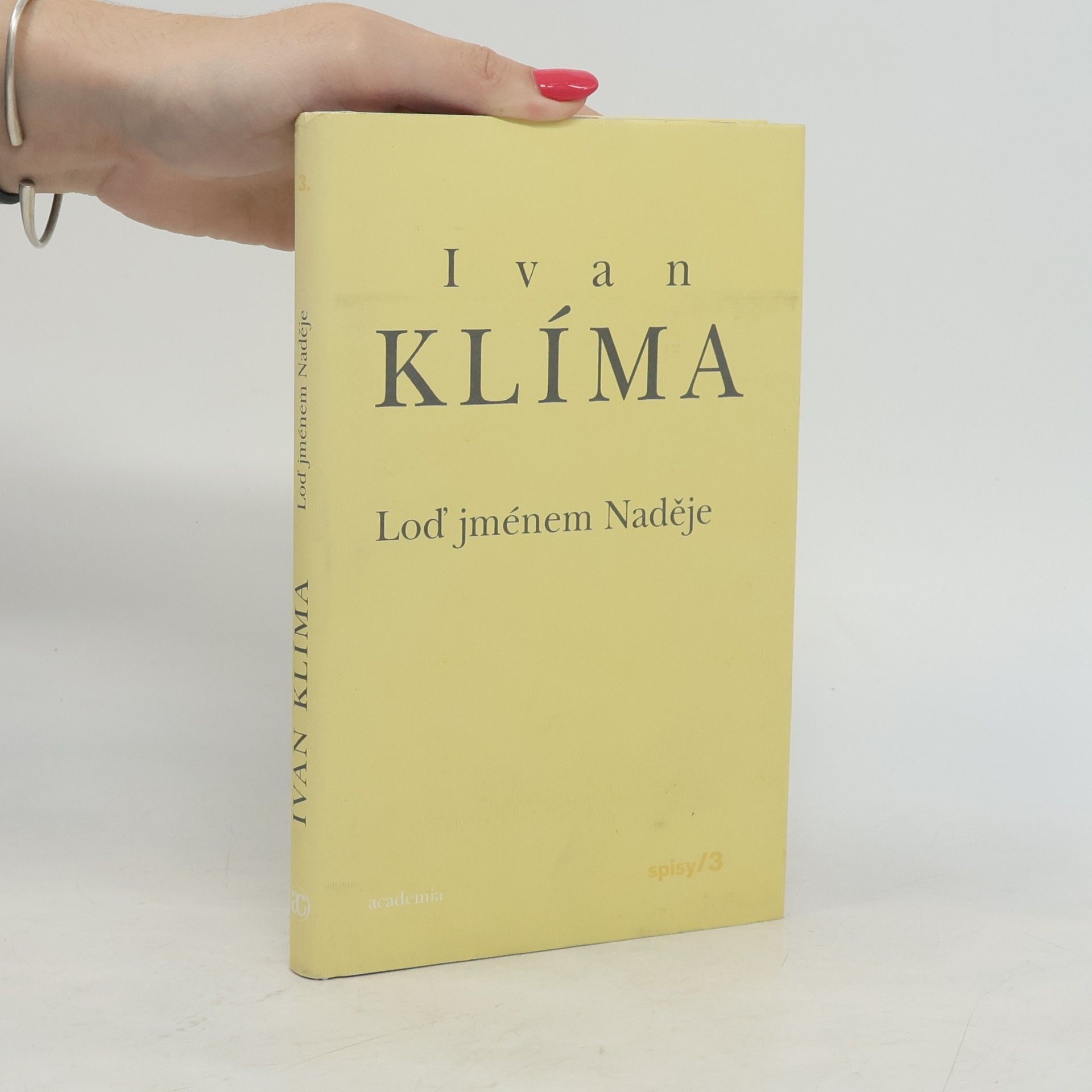 Ivan Klíma Loď jménem Naděje. Spisy 3. díl