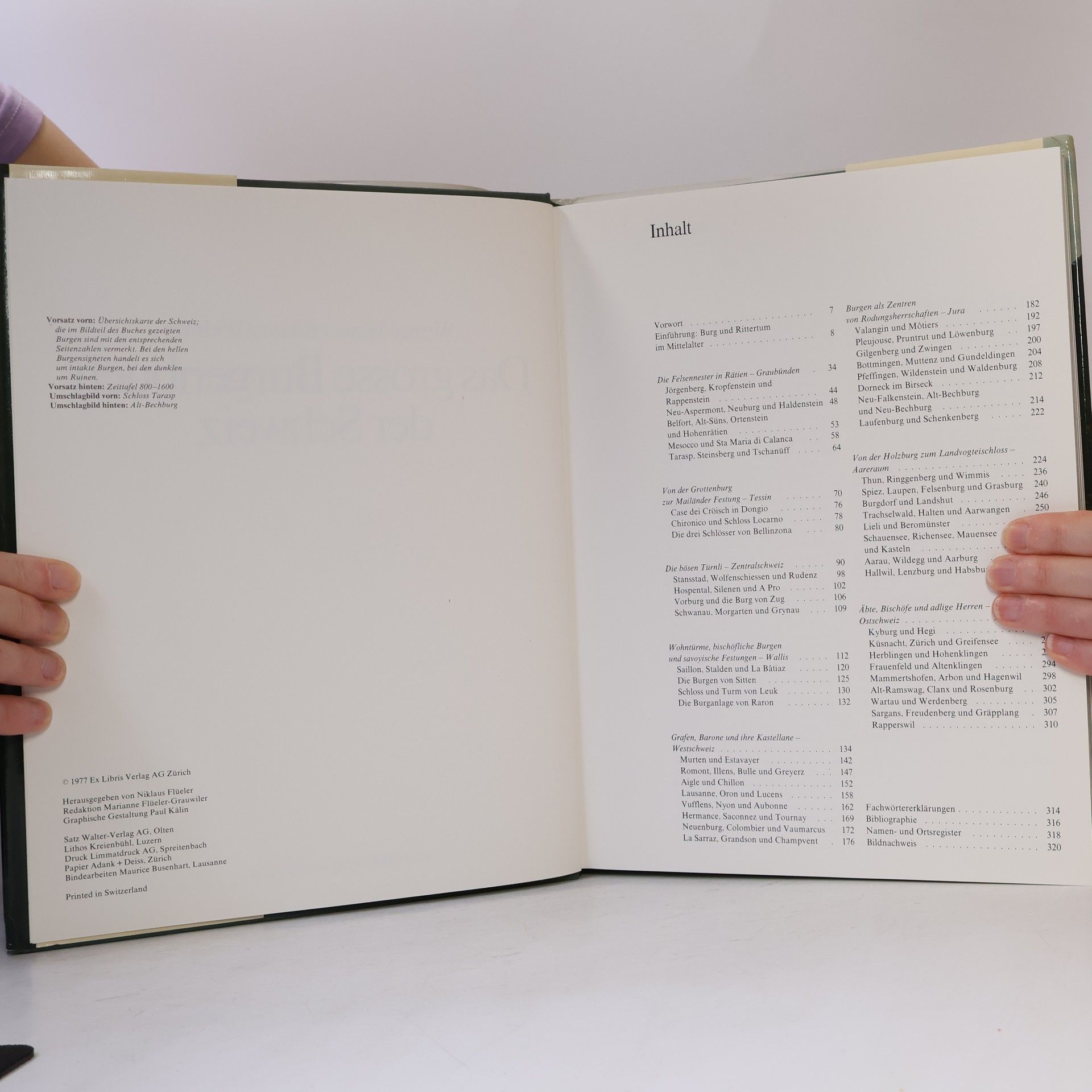 Werner Meyer-Larsen Das grosse Burgenbuch der Schweiz