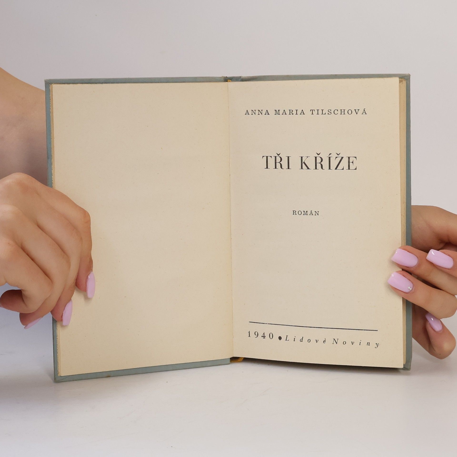Anna Maria Tilschova Tři kříže