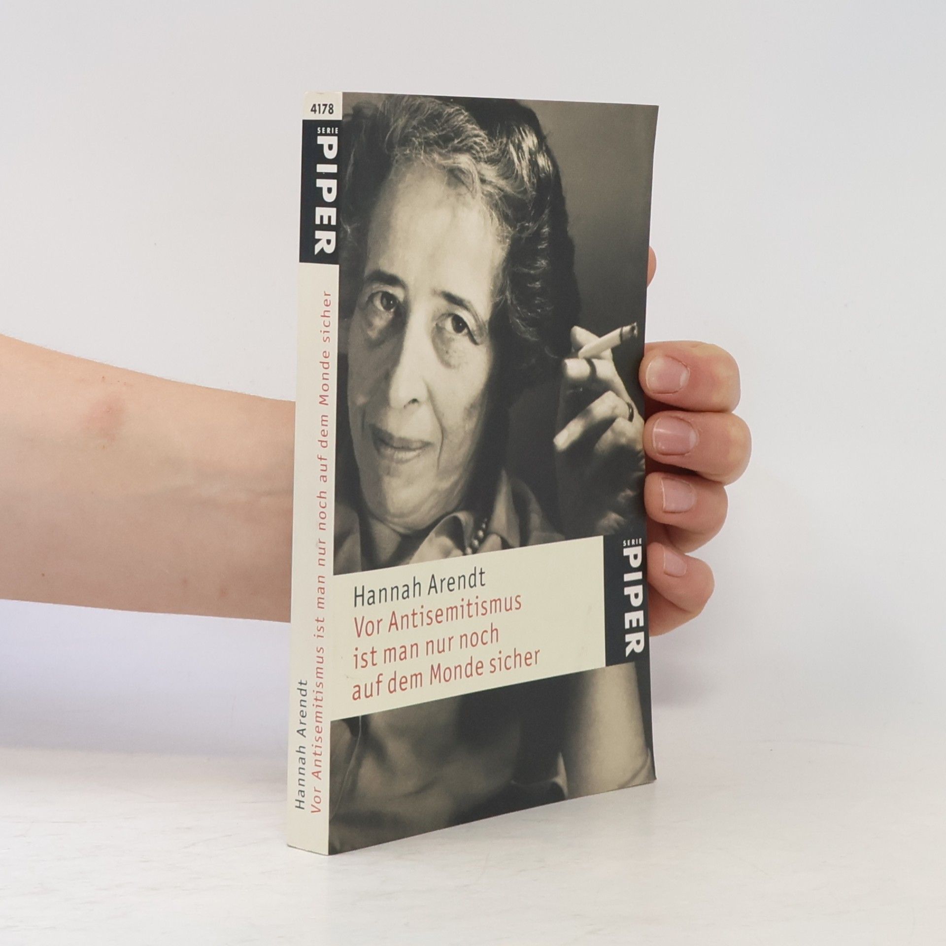 Hannah Arendt Vor Antisemitismus ist man nur noch auf dem Monde sicher