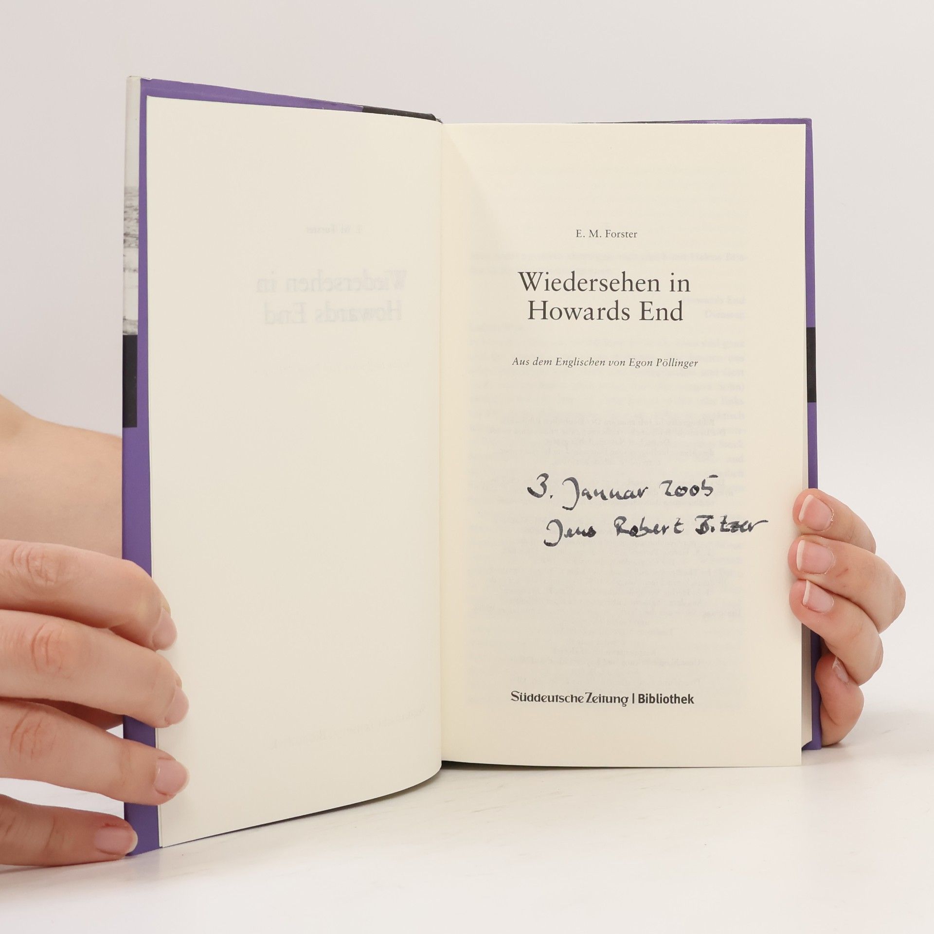 E. M. Forster Wiedersehen in Howards End