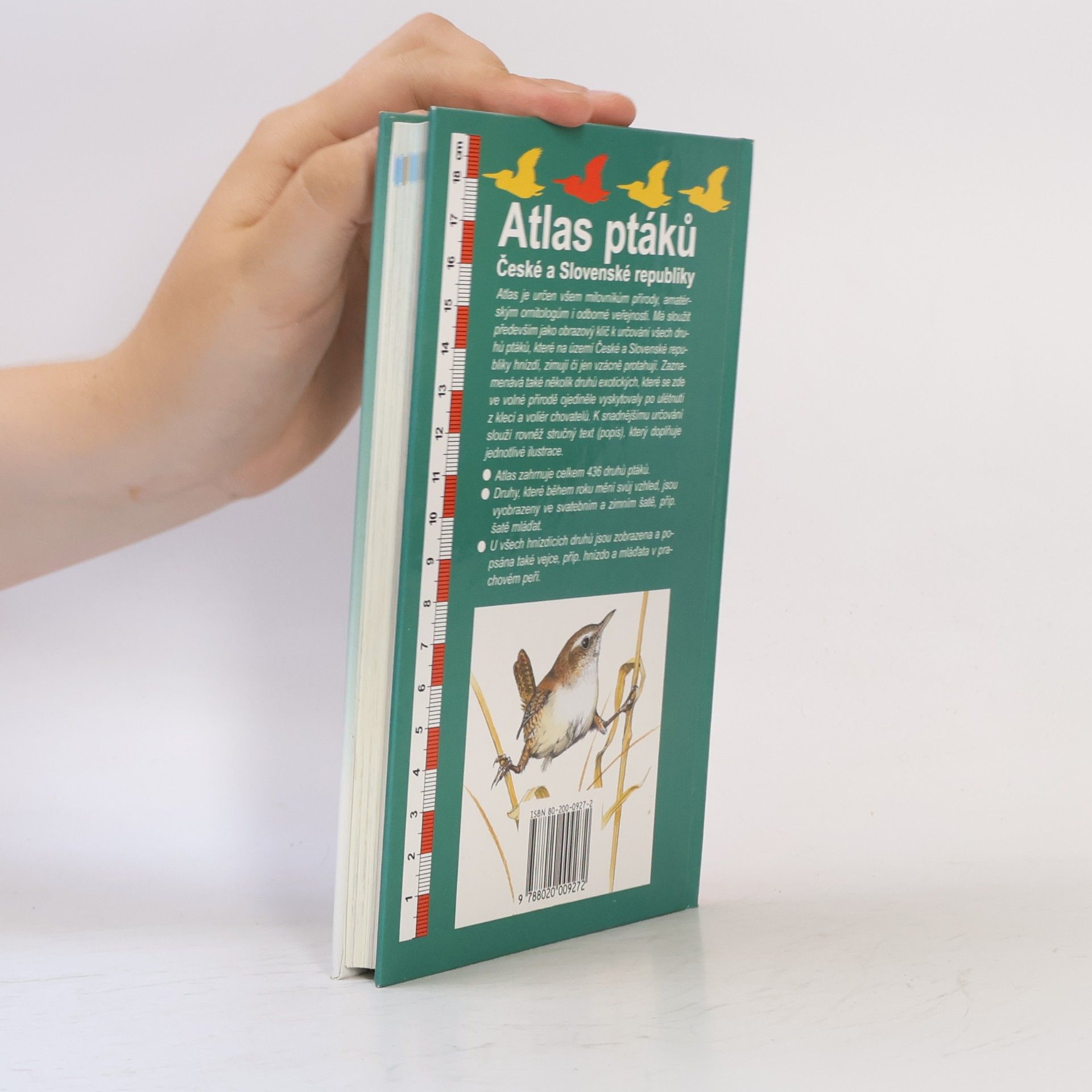 Jan Dungel Atlas ptáků České a Slovenské republiky