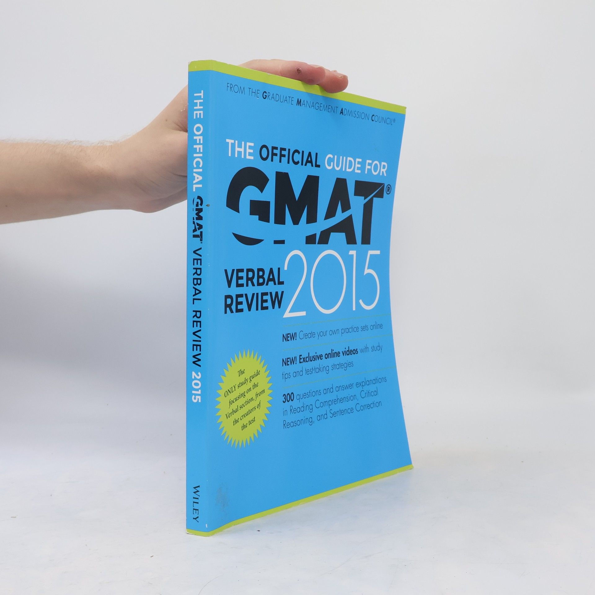 Autorenkollektiv The Official Guide for GMAT Verbal Review 2015, With Online Question Bank and Exclusive Video