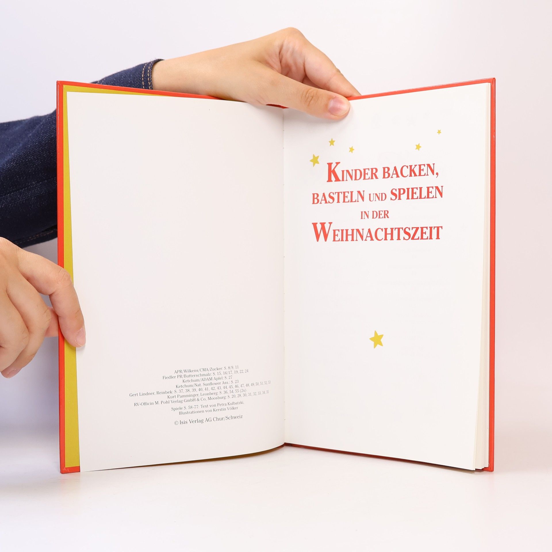Petra Kulbatzki Kinder Backen, Bastejn und Spielen in der Weihnachtszeit
