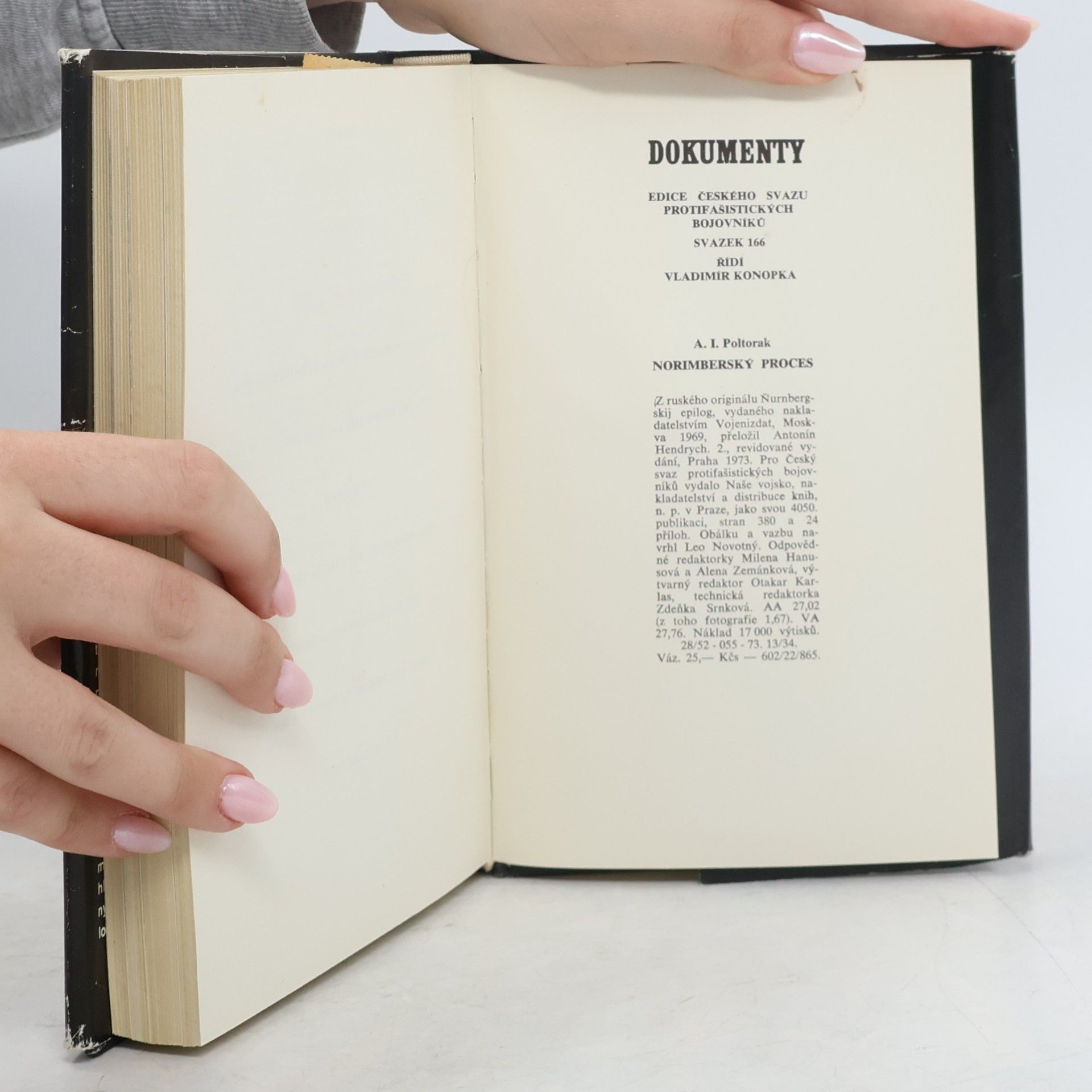 Antonín Hendrych Norimberský proces