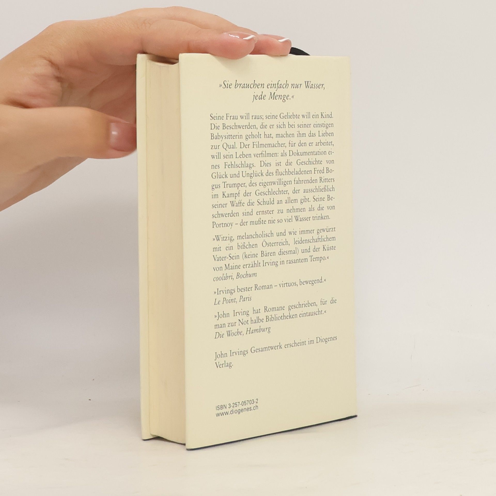 John Irving Die wilde Geschichte vom Wassertrinker