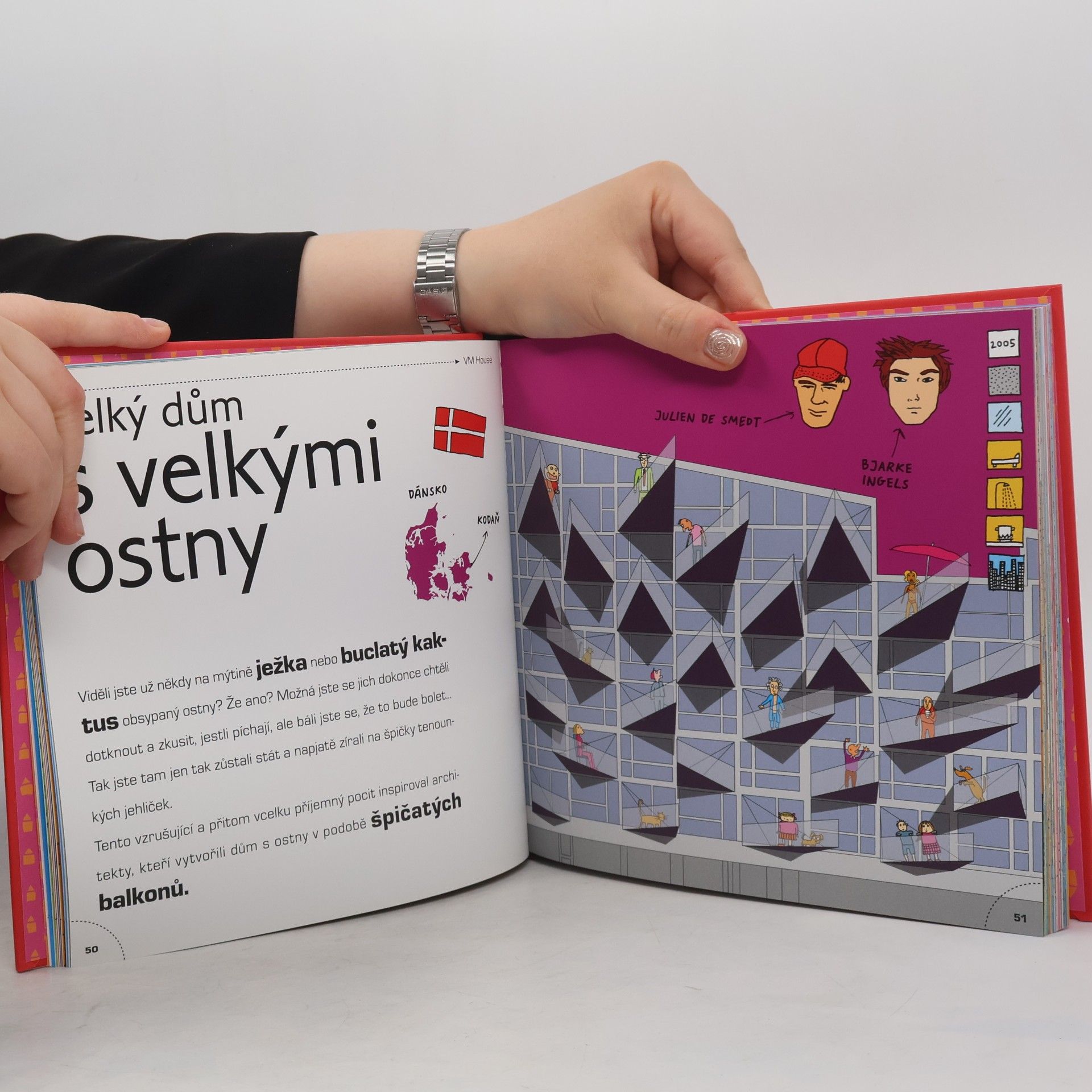 Aleksandra Mizielińska D.O.M.E.K. DOMEK. Důvtipná obrázková mozaika efektních konstrukcí