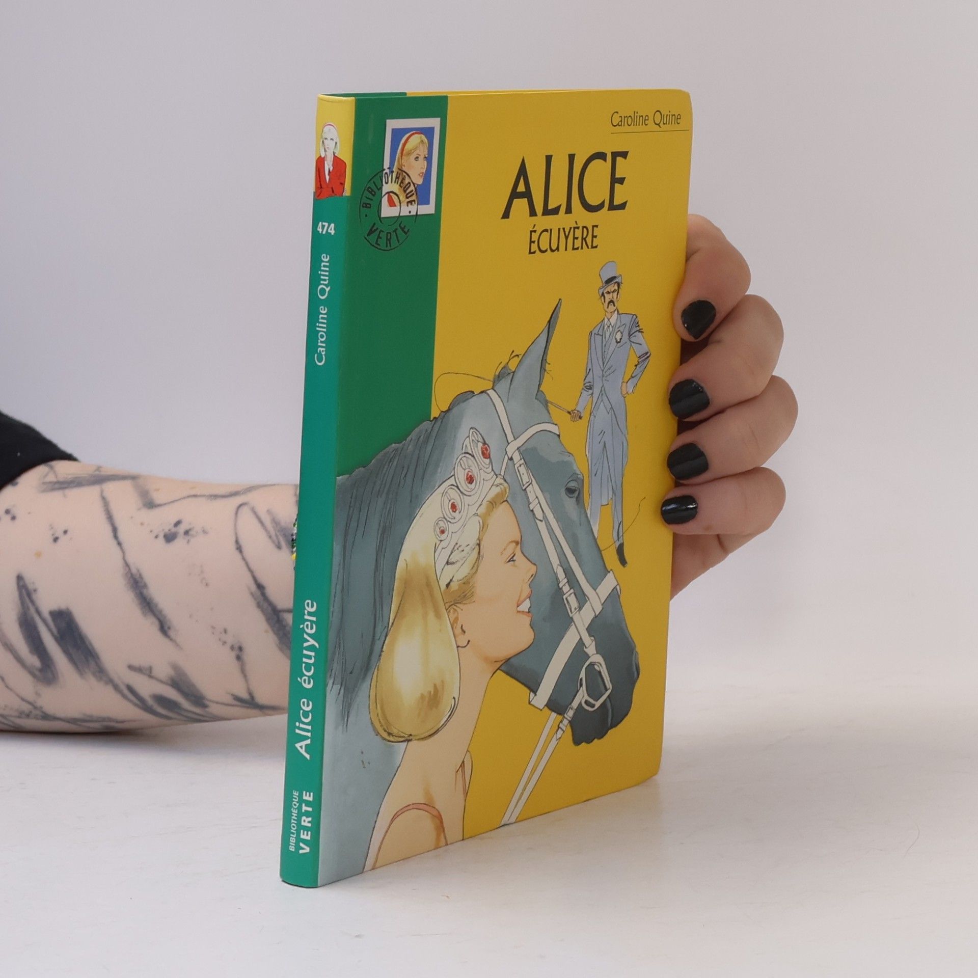 Bibliothèque Verte - 474: Alice écuyère