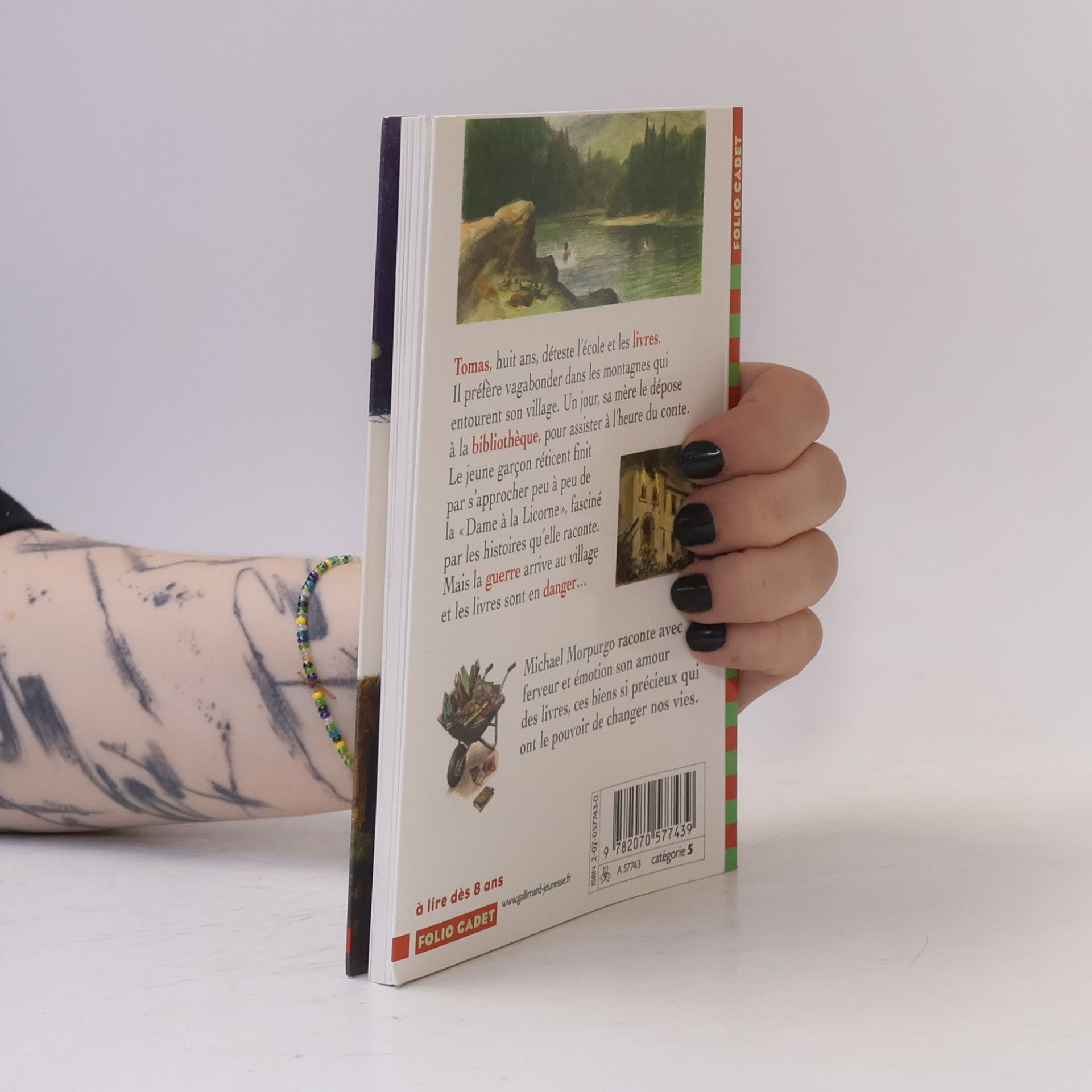 Michael Morpurgo FOLIO CADET - 479: L'histoire de la licorne