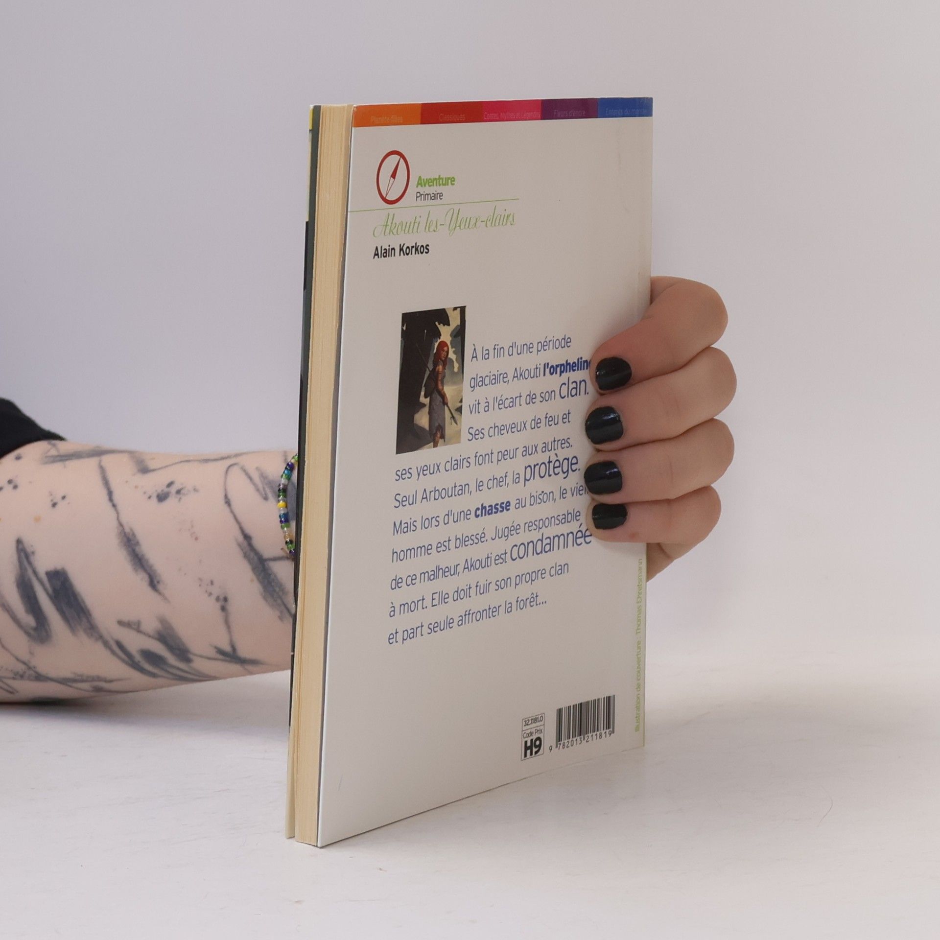 Alain Korkos Le Livre de Poche Jeunesse - 1261: Akouti les-Yeux-clairs