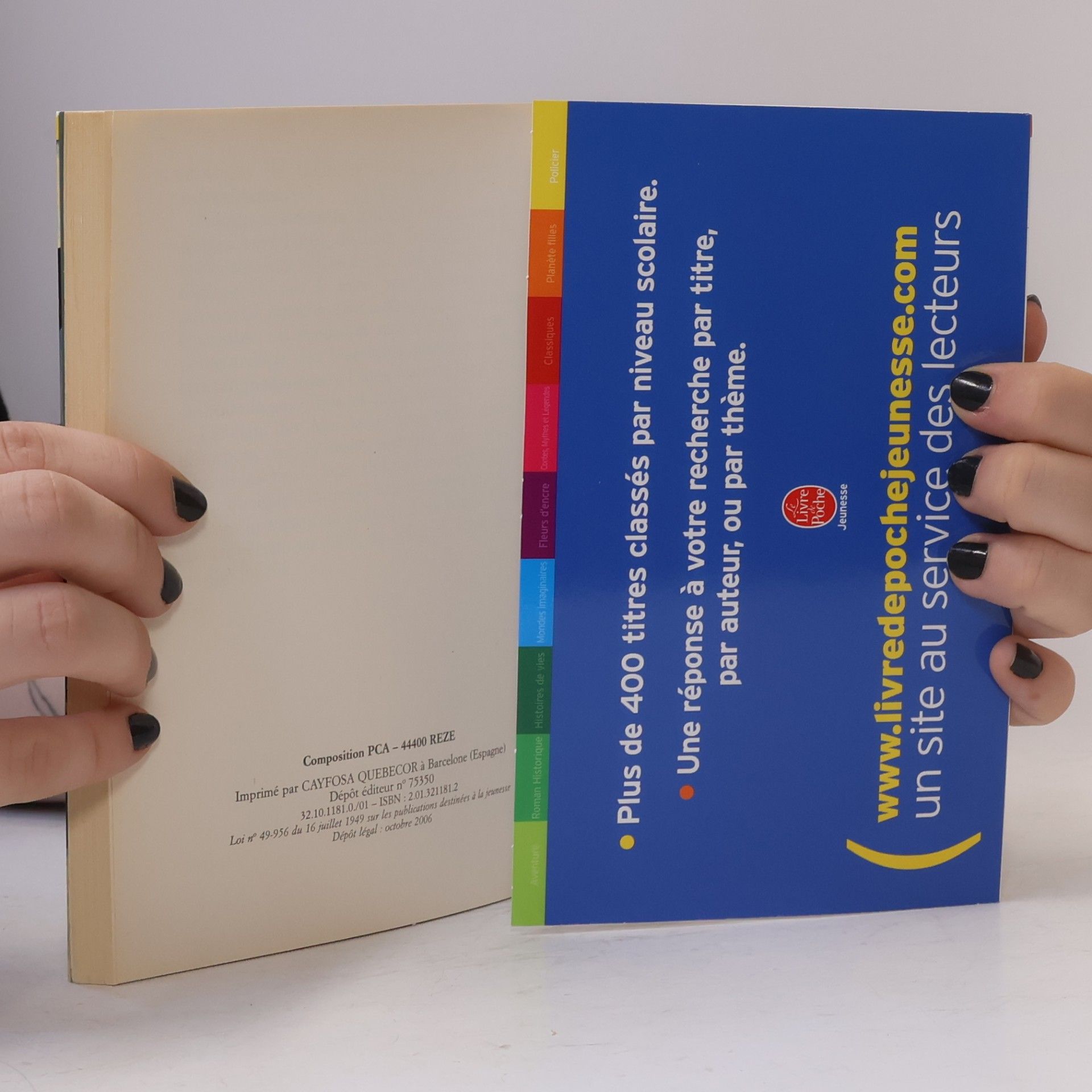 Alain Korkos Le Livre de Poche Jeunesse - 1261: Akouti les-Yeux-clairs