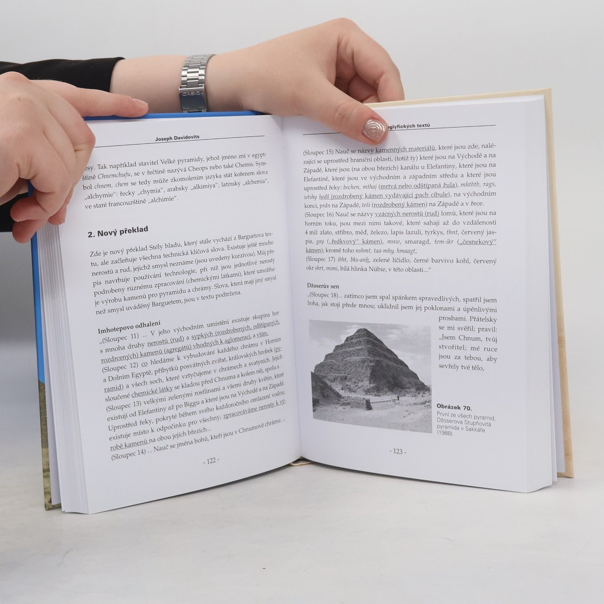 Joseph Davidovits Nové dějiny pyramid