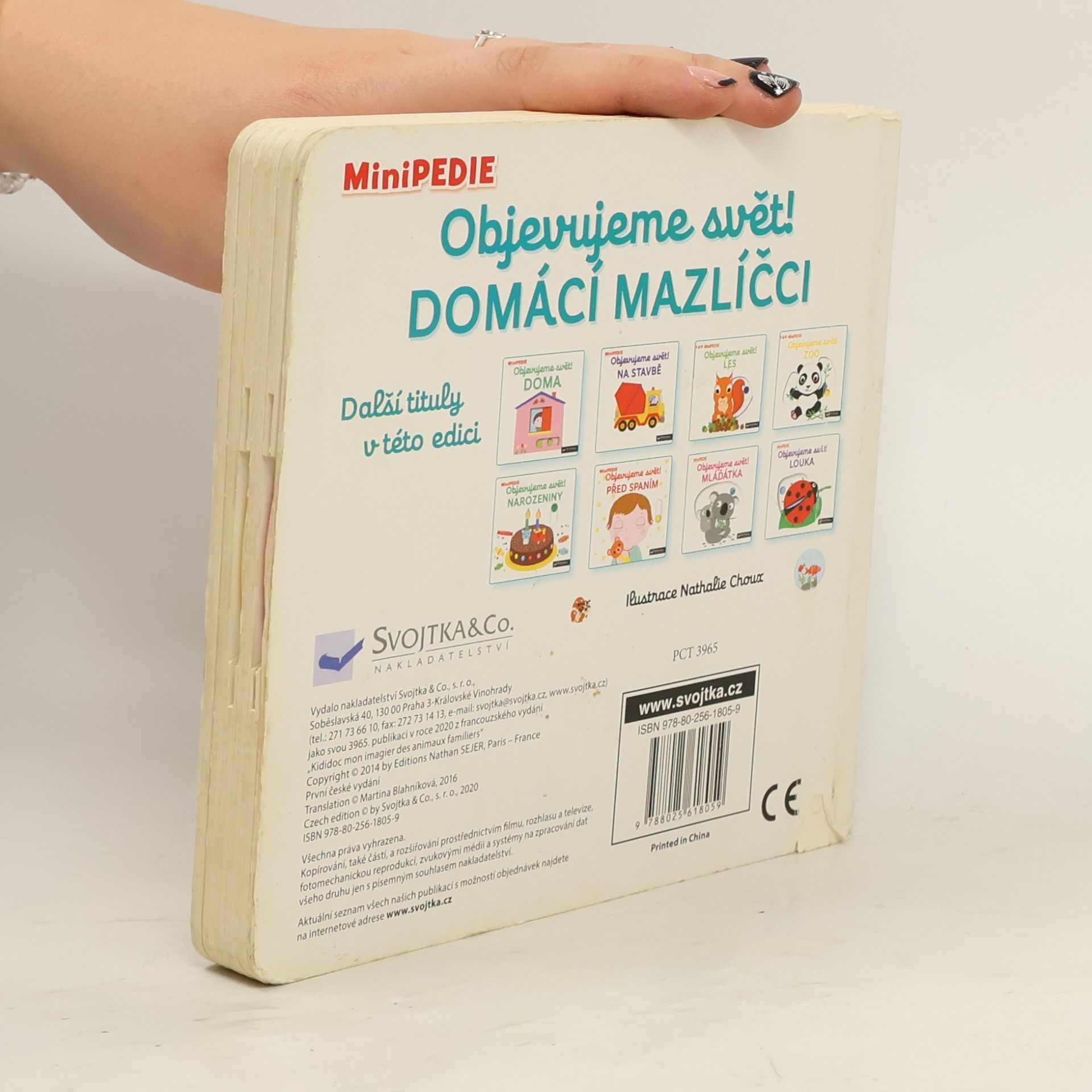 Nathalie Choux Objevujeme svět! Domácí mazlíčci