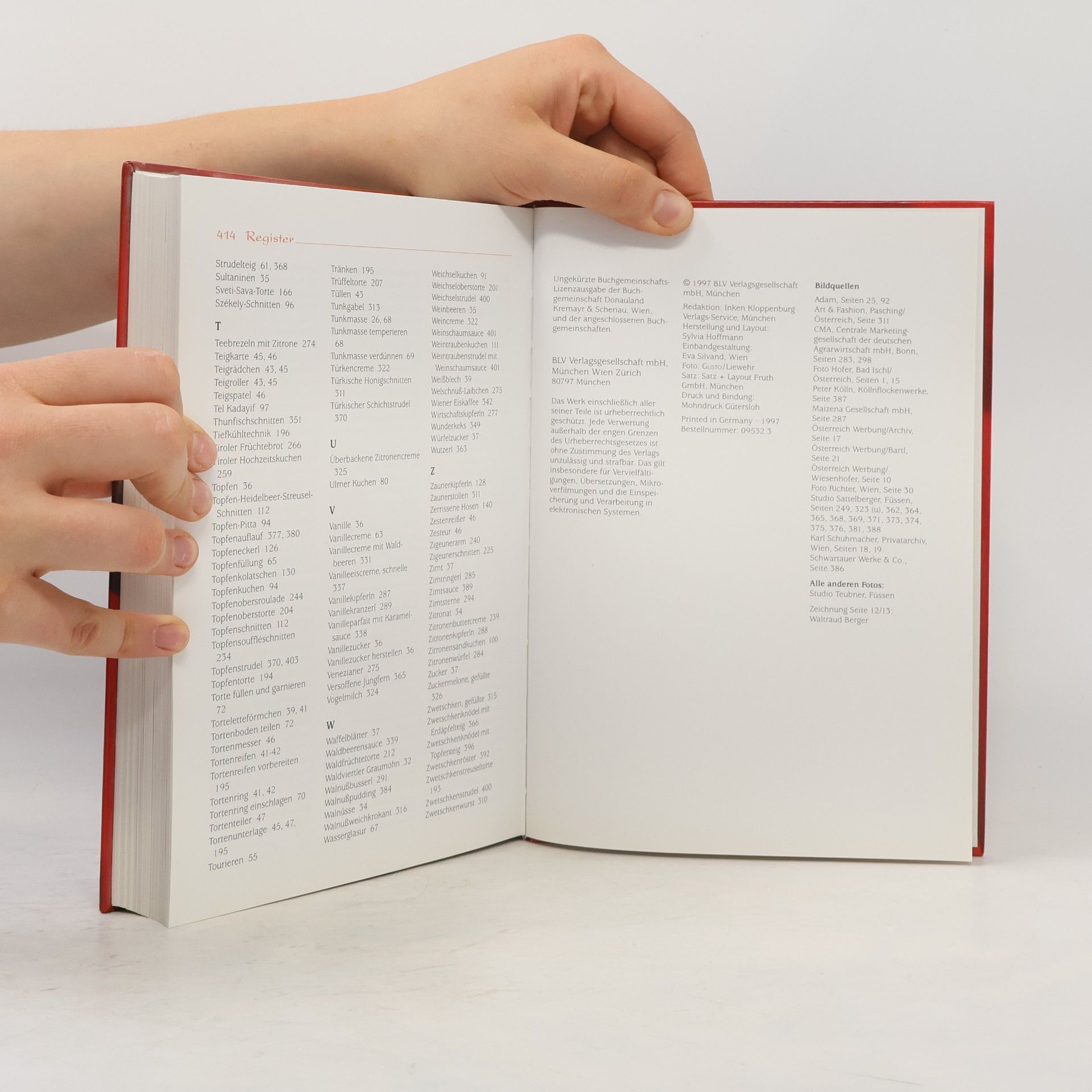 Josef Zauner Das große Buch der Österreichischen Mehlspeisen
