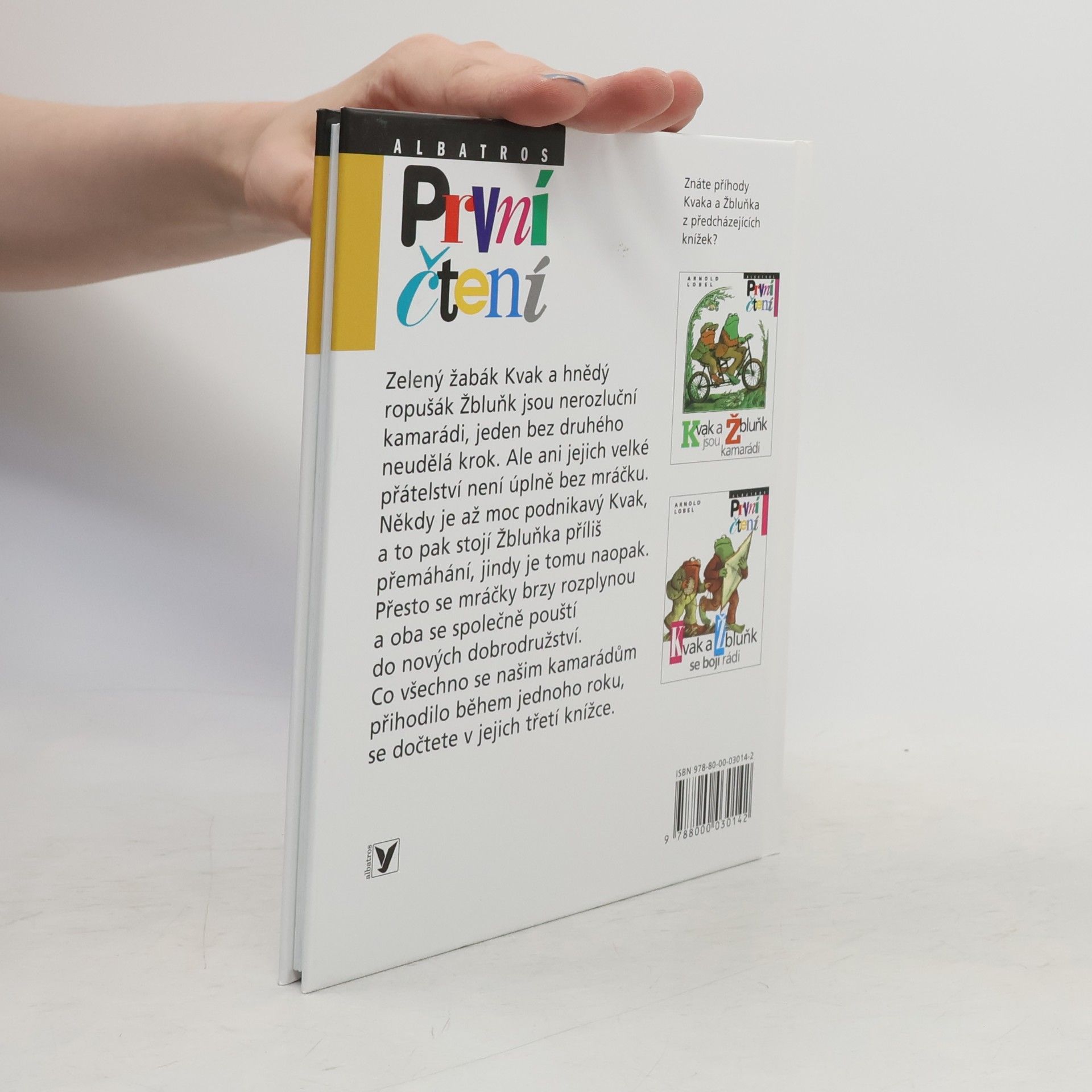 Arnold Lobel Kvak a Žbluňk od jara do Vánoc