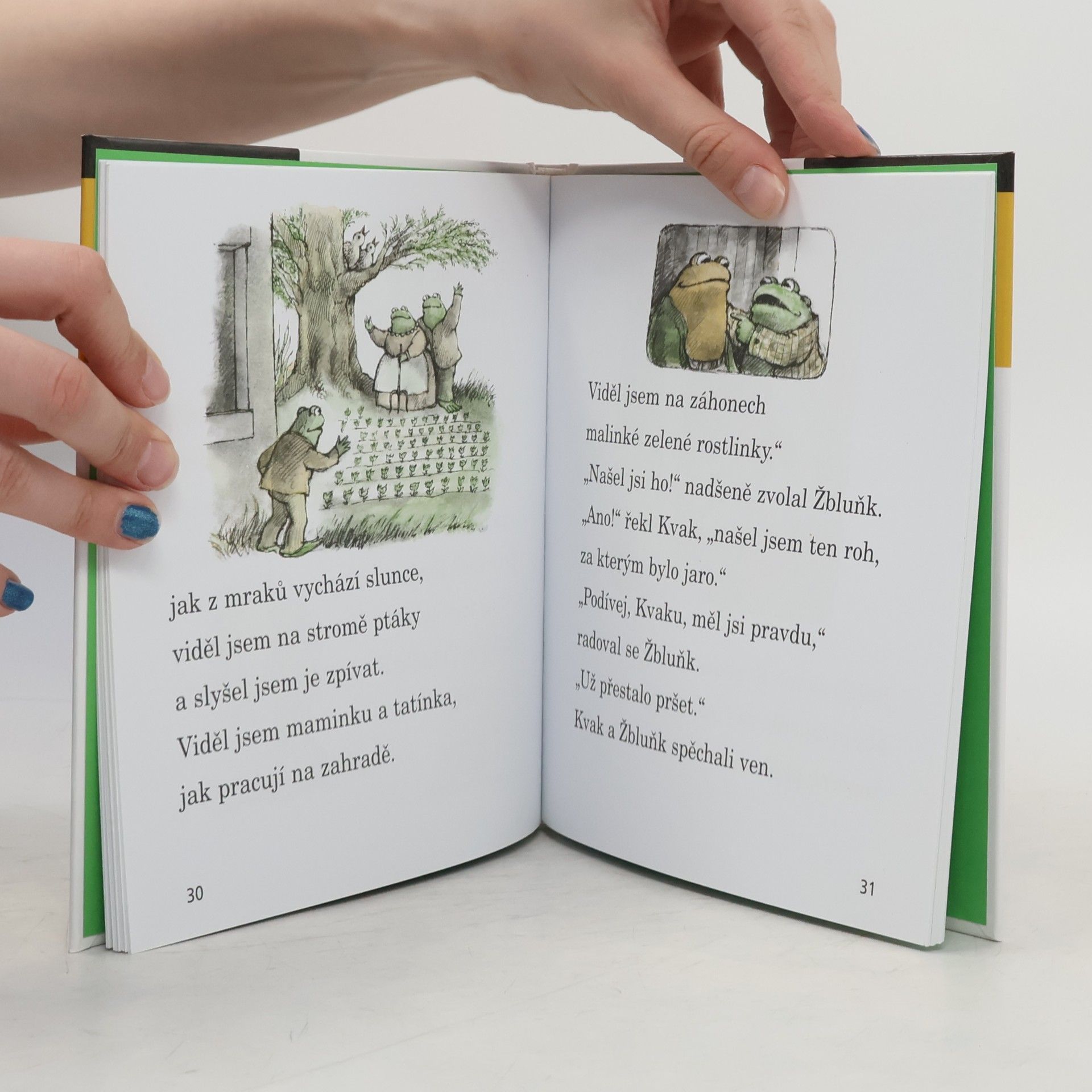 Arnold Lobel Kvak a Žbluňk od jara do Vánoc