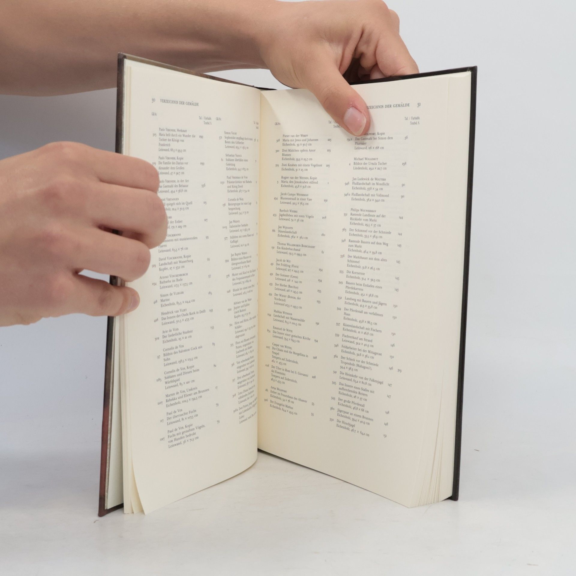 Bernhard Schnackenburg Gesamtkatalog Gemäldegalerie Alte Meister Kassel