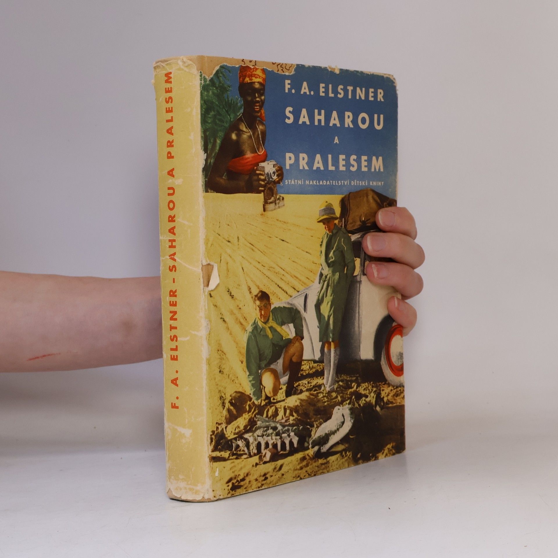 František Alexander Elstner Saharou a pralesem
