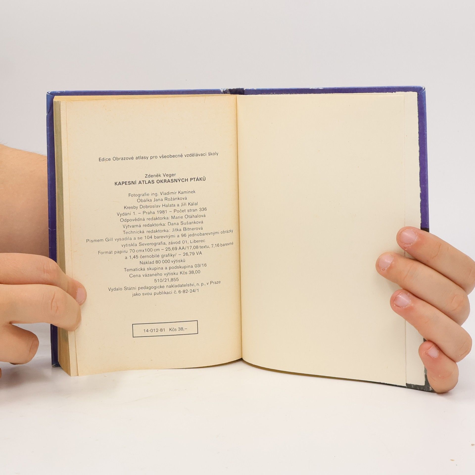 Zdeněk Veger Kapesní atlas okrasných ptáků