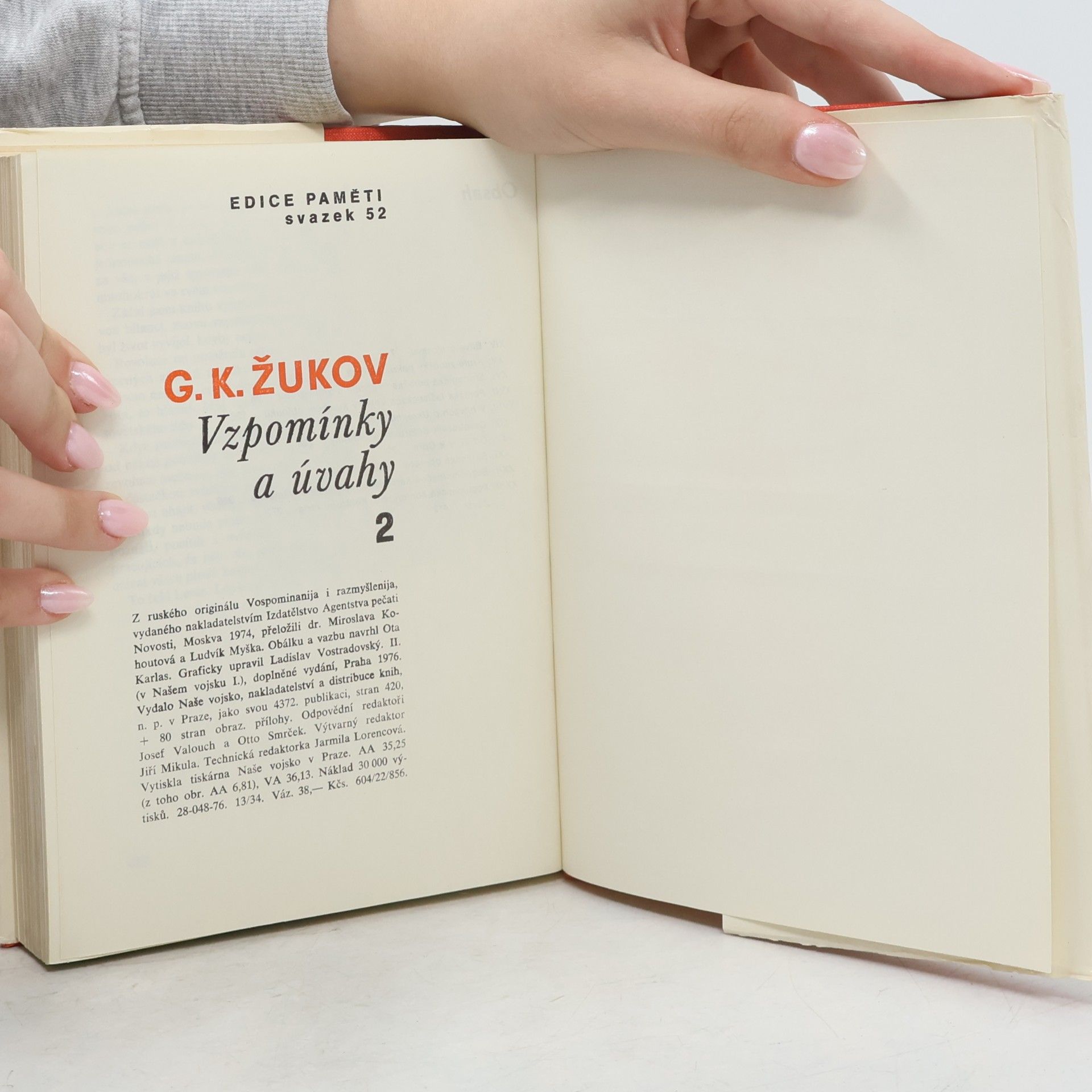 G. K. Žukov Vzpomínky a úvahy 2
