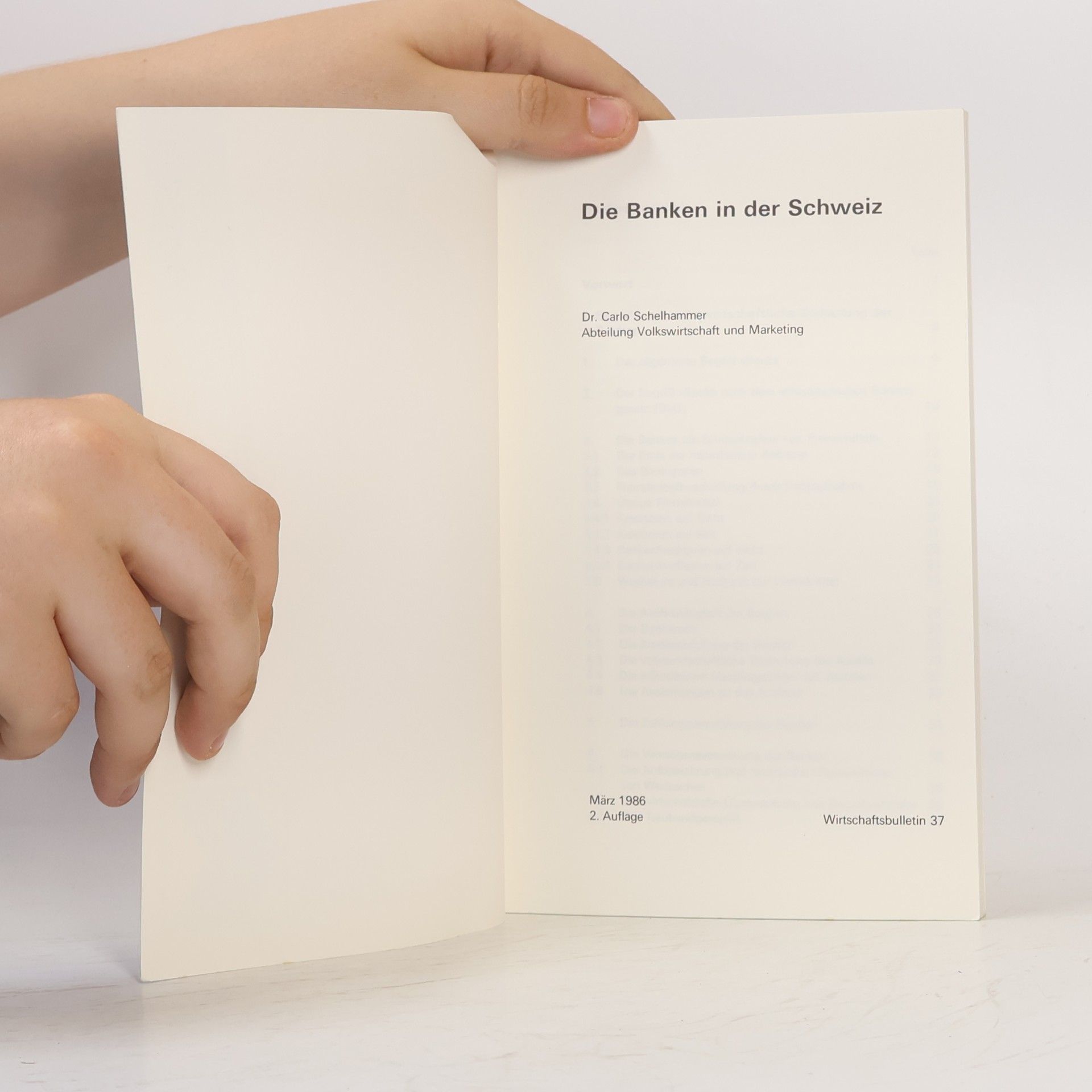 Autorenkollektiv Die Banken in der Schweiz