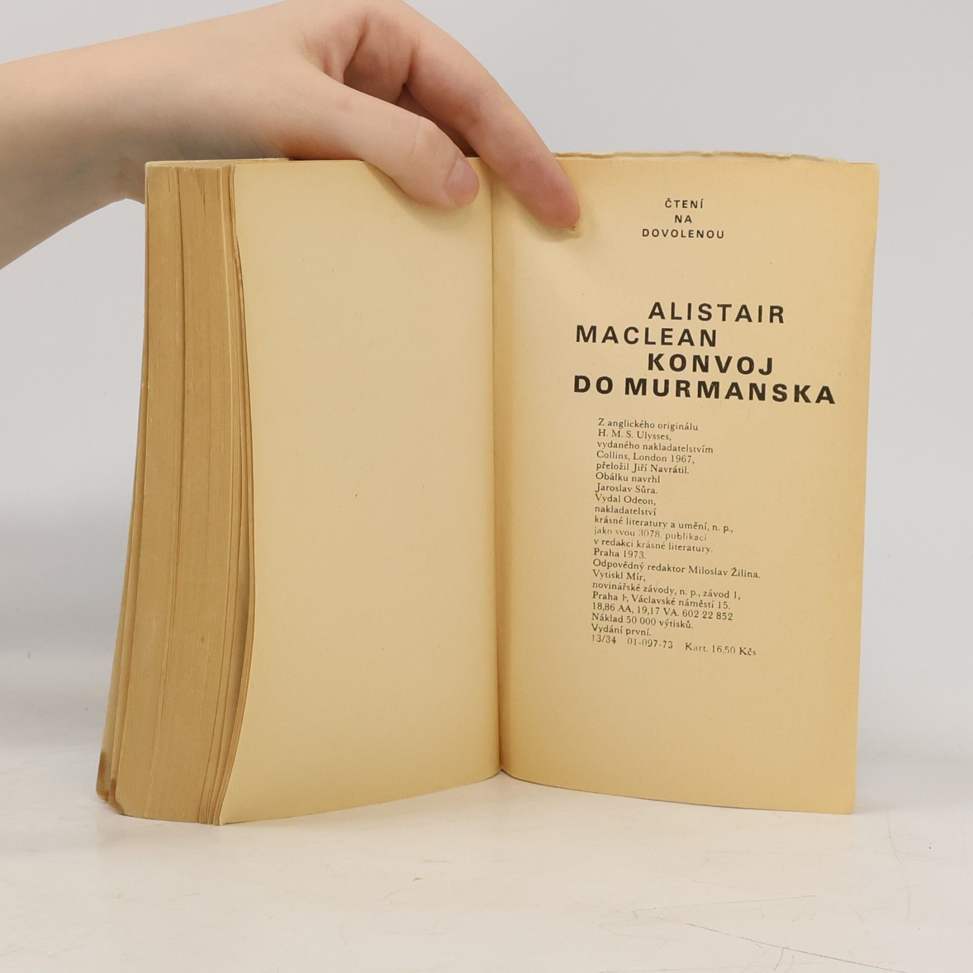 Alistair MacLean Konvoj do Murmanska