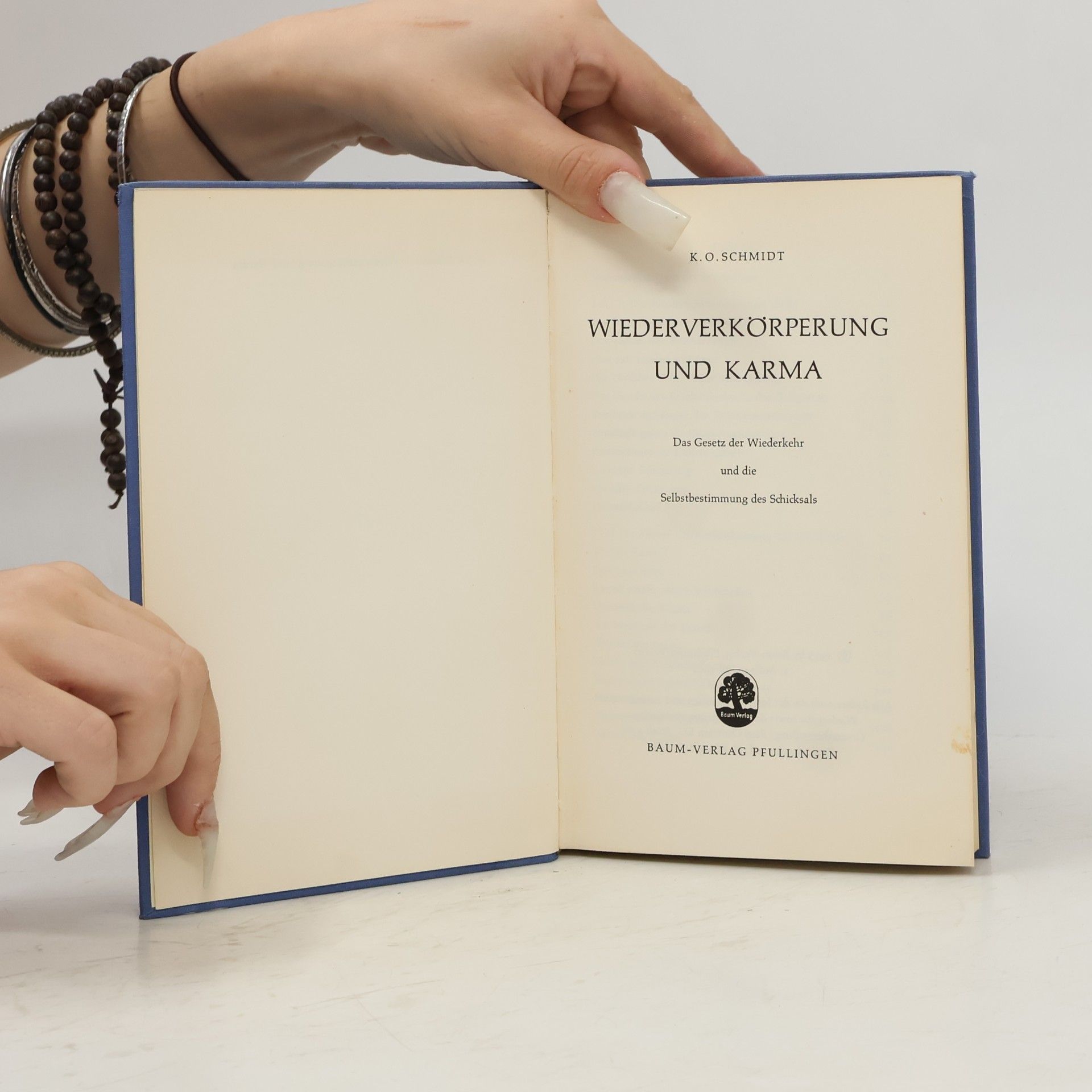 Kurt O. Schmidt Wiederverkörperung und Karma