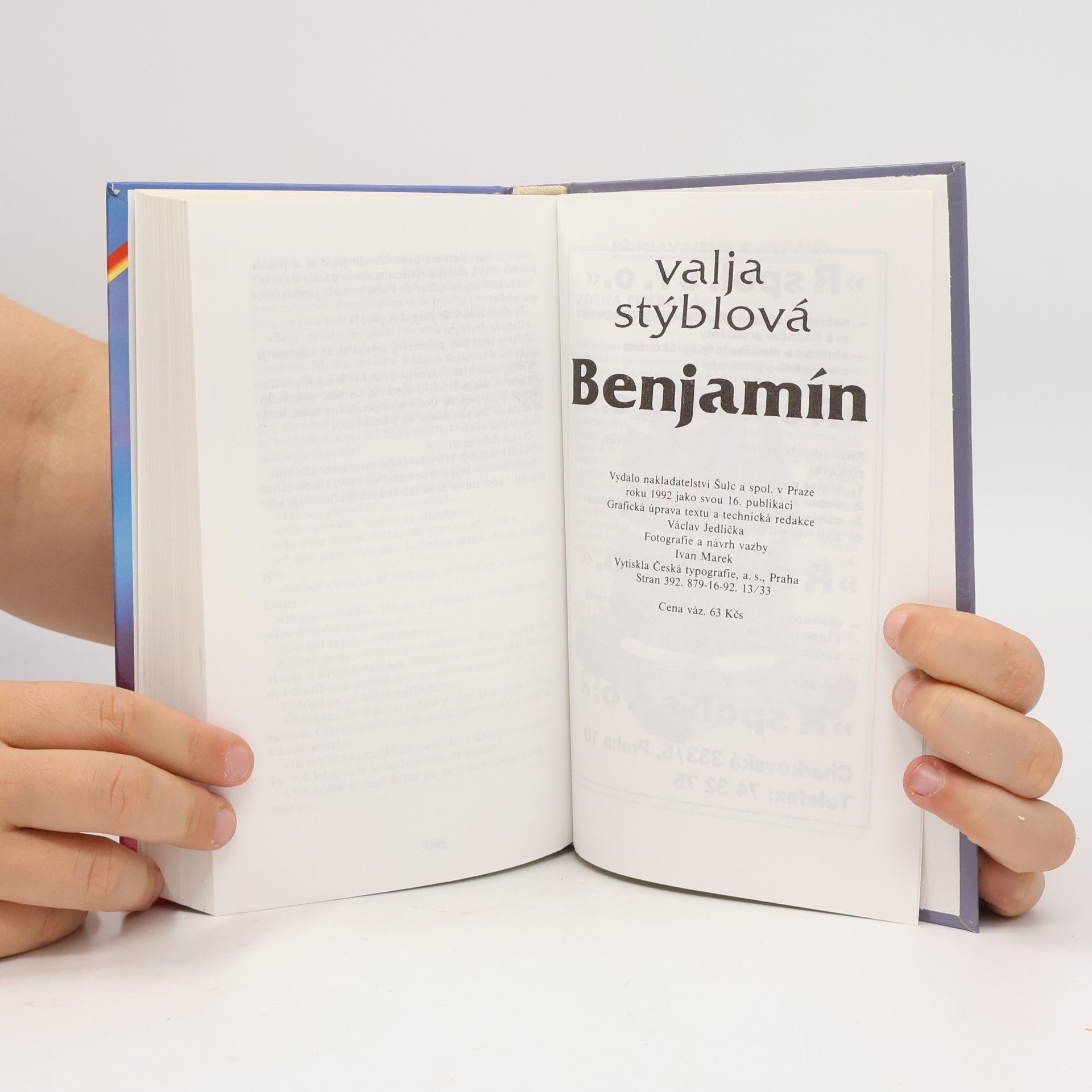Valja Stýblová Benjamín