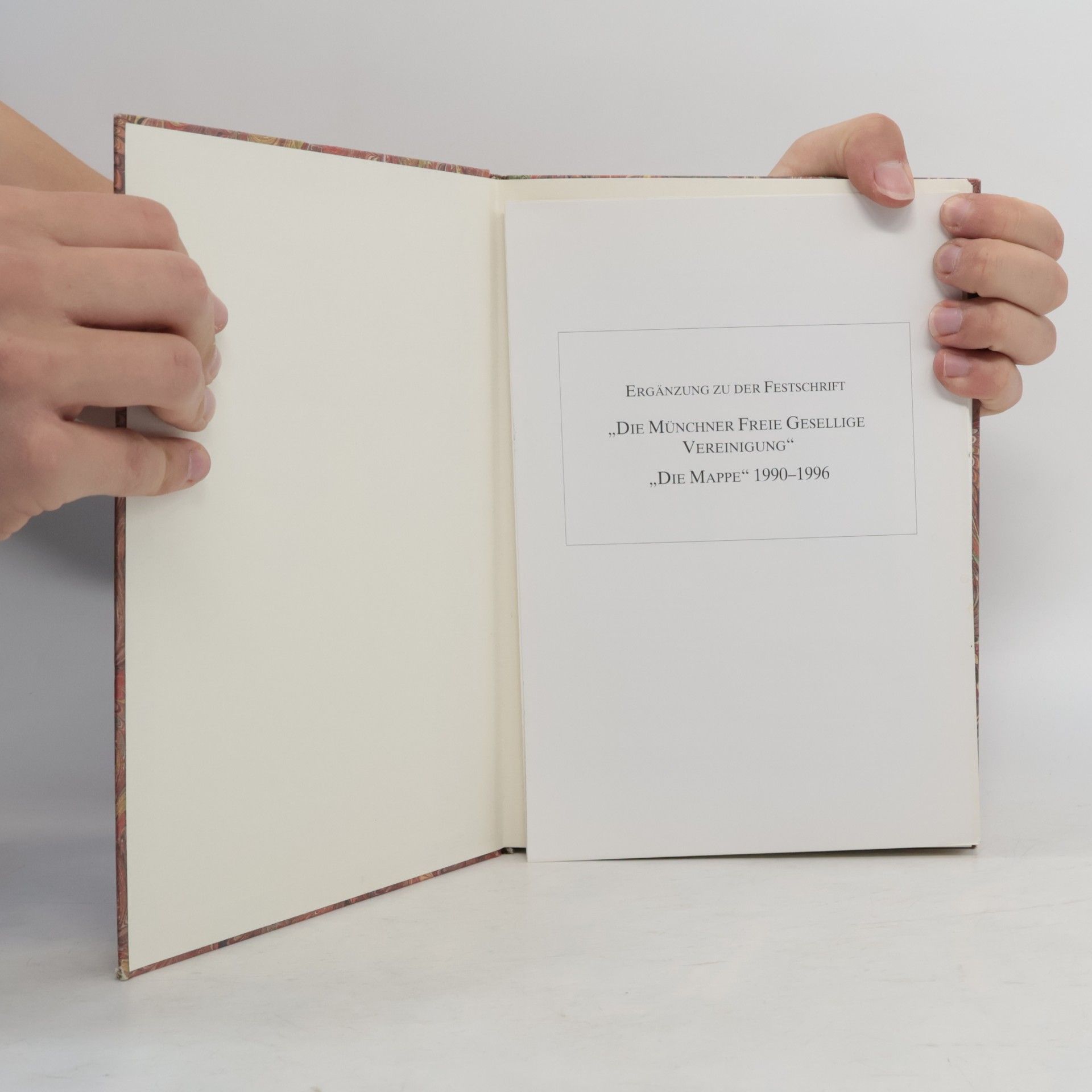 Various authors Die Münchner freie gesellige Vereinigung Die Mappe, 1926-1990