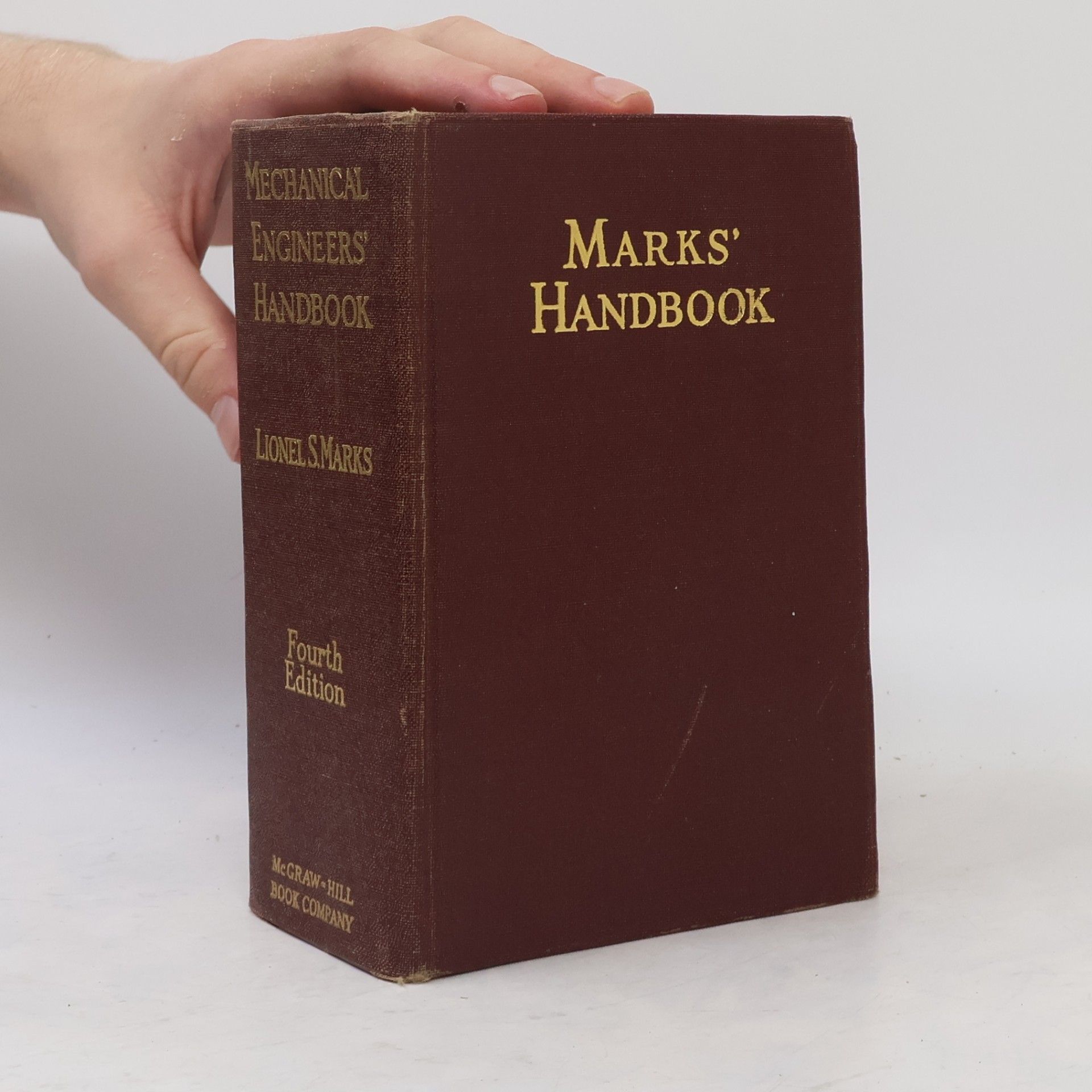Lionel S. Marks Mechanical Engineer's Book
