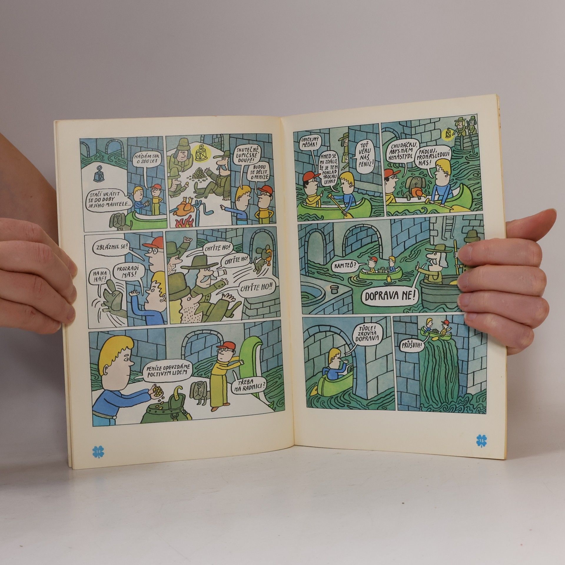 Various authors Čtyřlístek 94. Muž z láhve