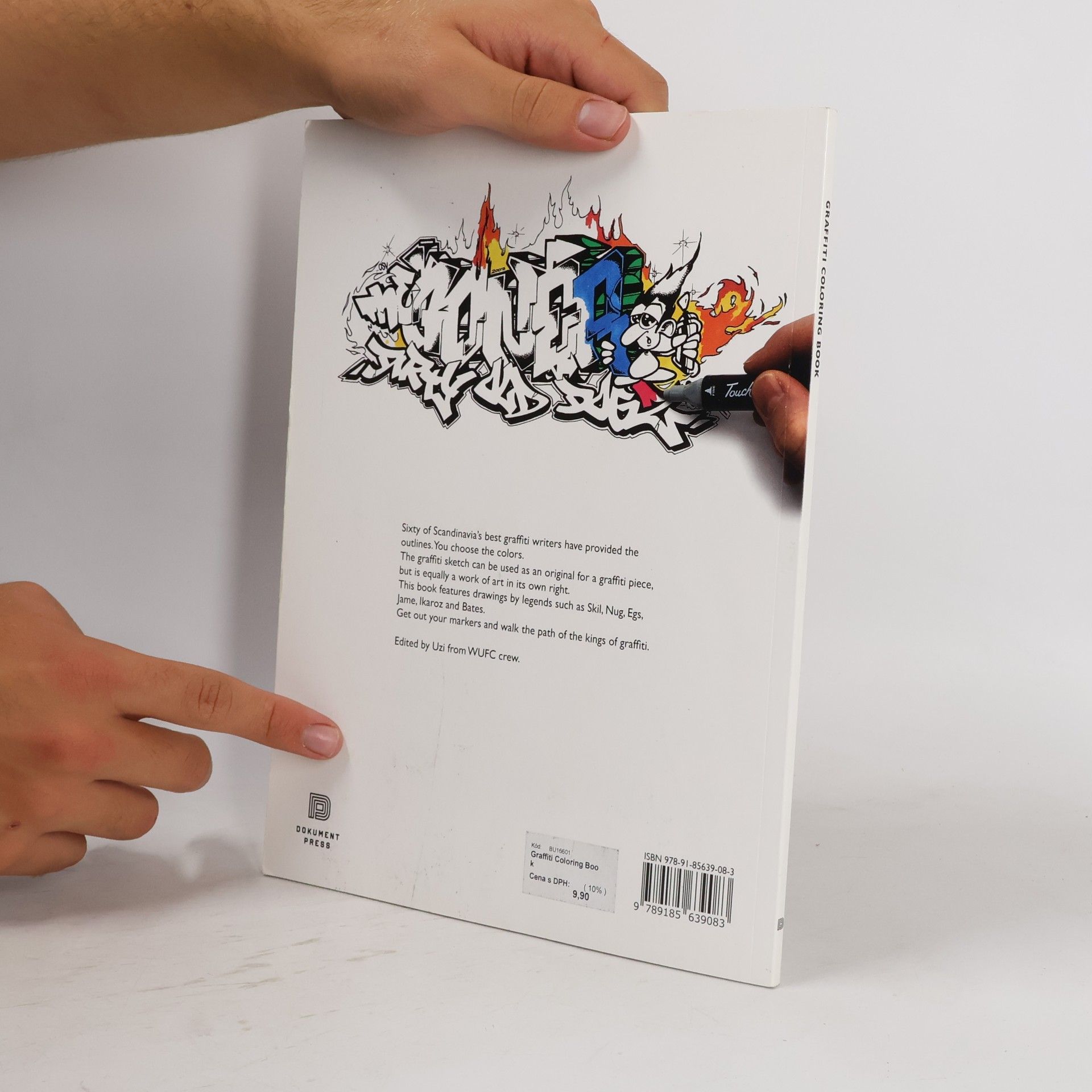 Uzi Wufc Graffiti Coloring Book