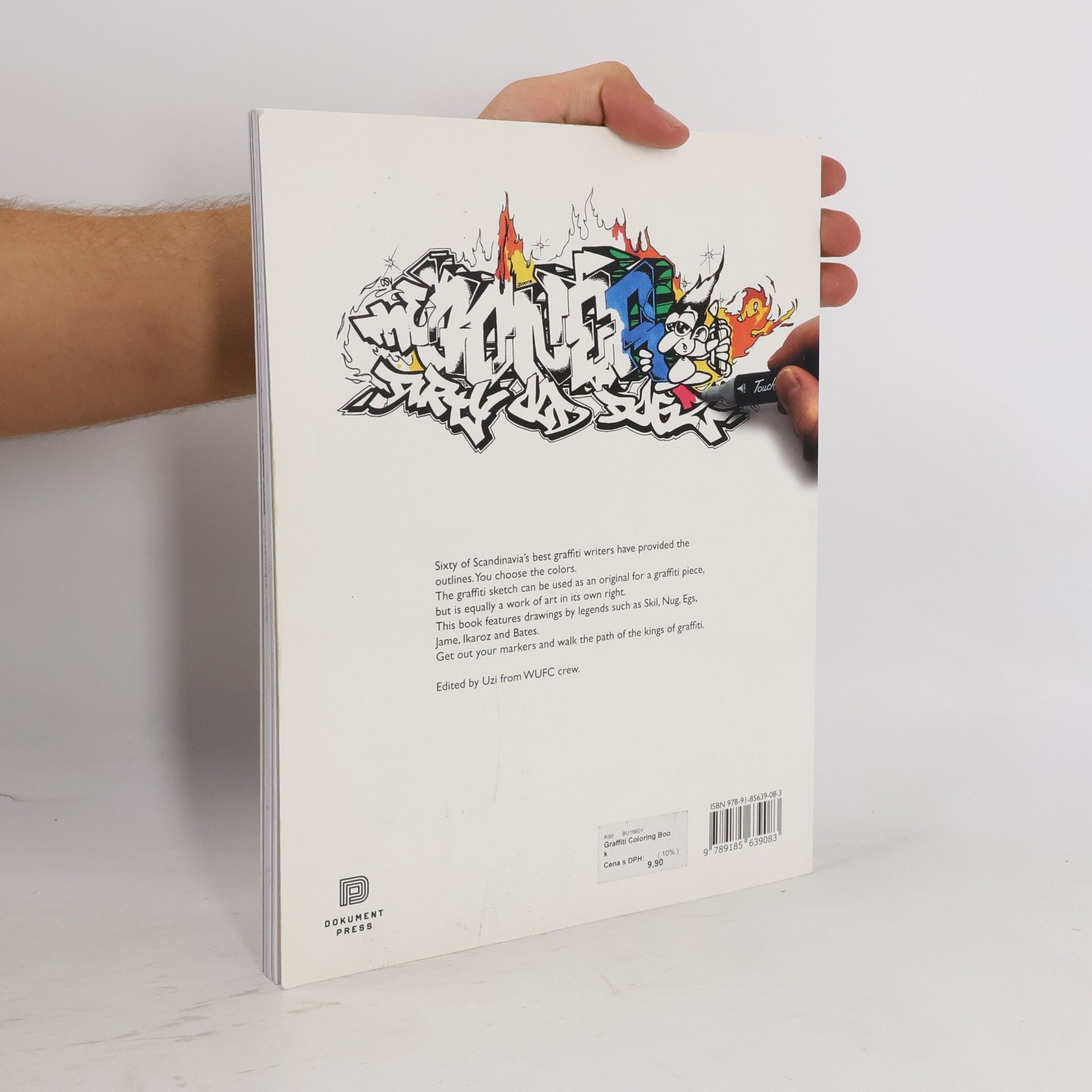 Uzi Wufc Graffiti Coloring Book