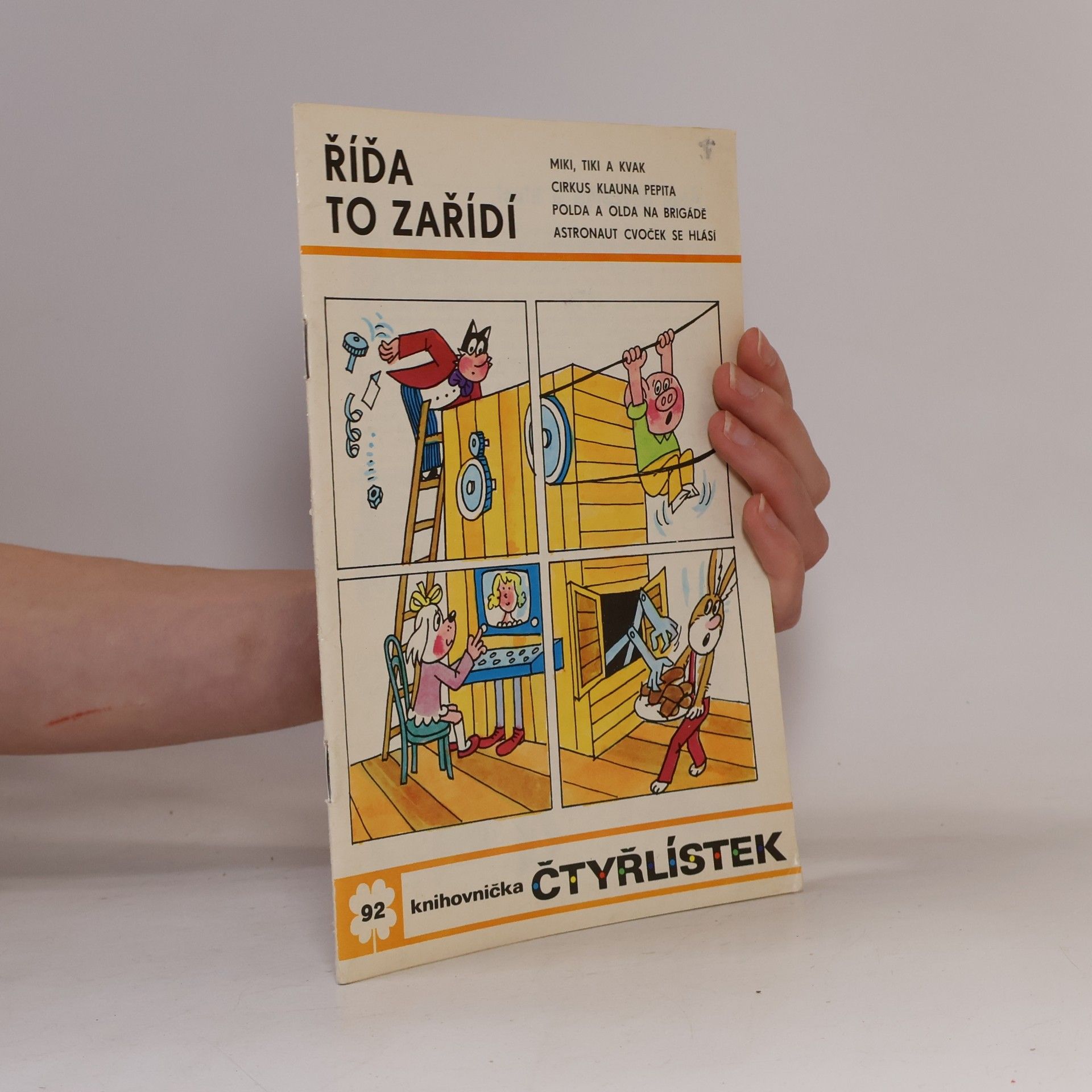 Ljuba Štíplová Čtyřlístek 92. Říďa to zařídí