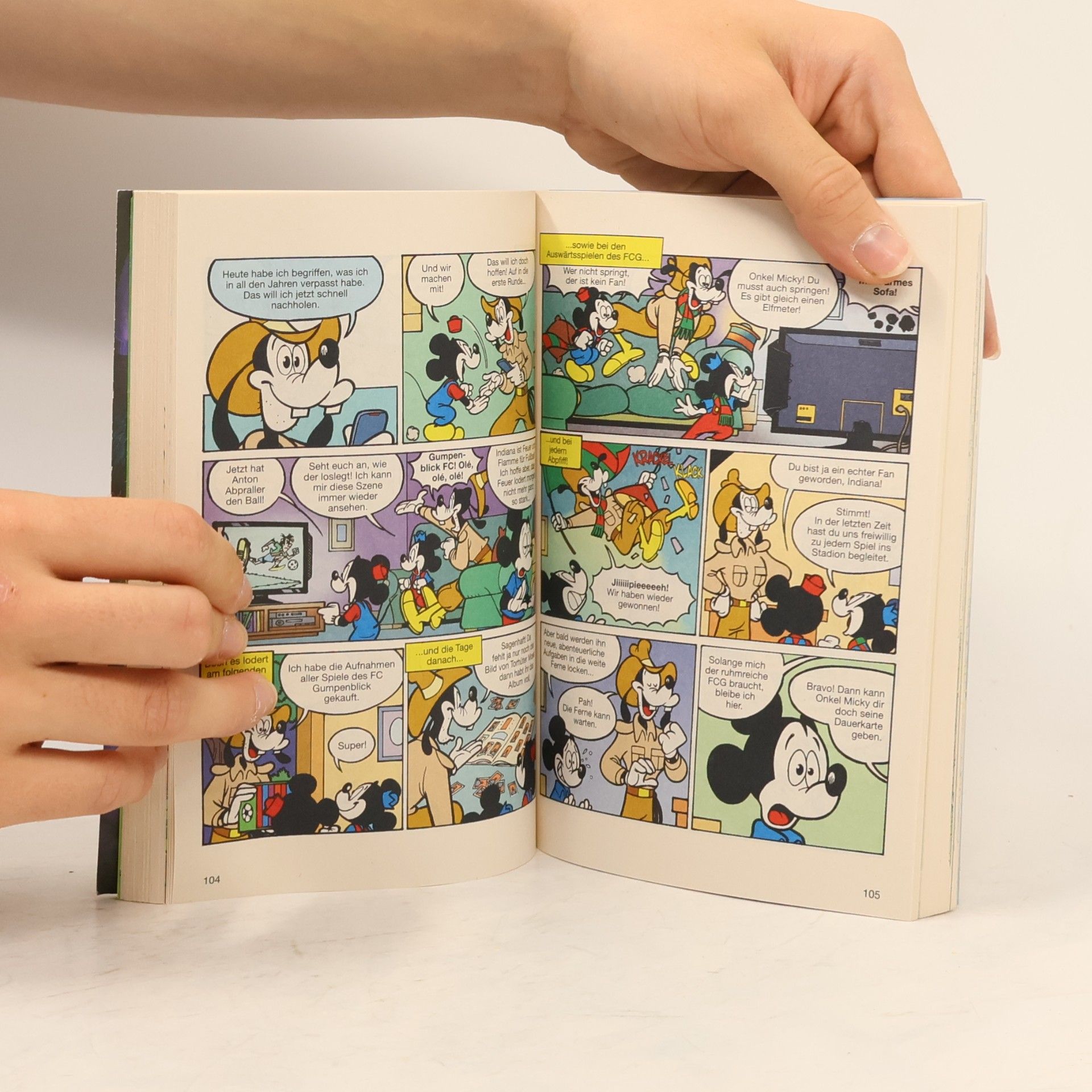 Walt Disney Lustiges Taschenbuch 585. Das Spiel beginnt!