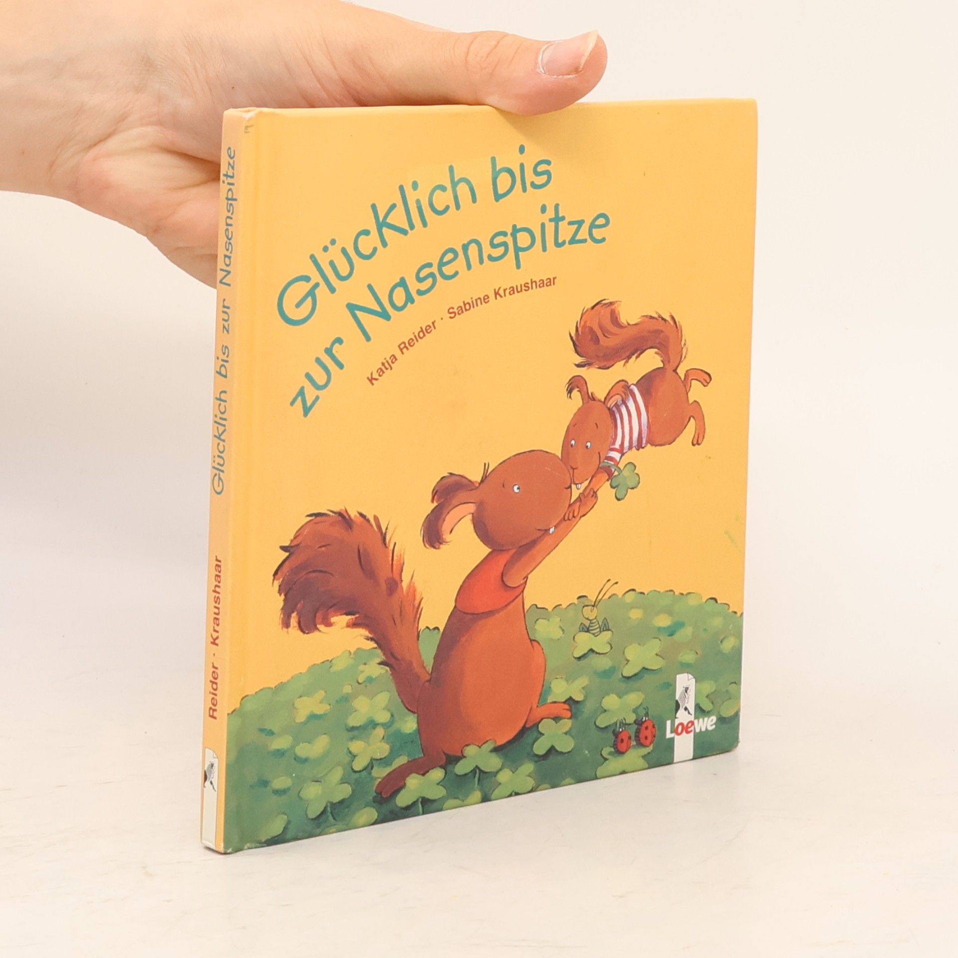 Katja Reider Glücklich bis zur Nasenspitze