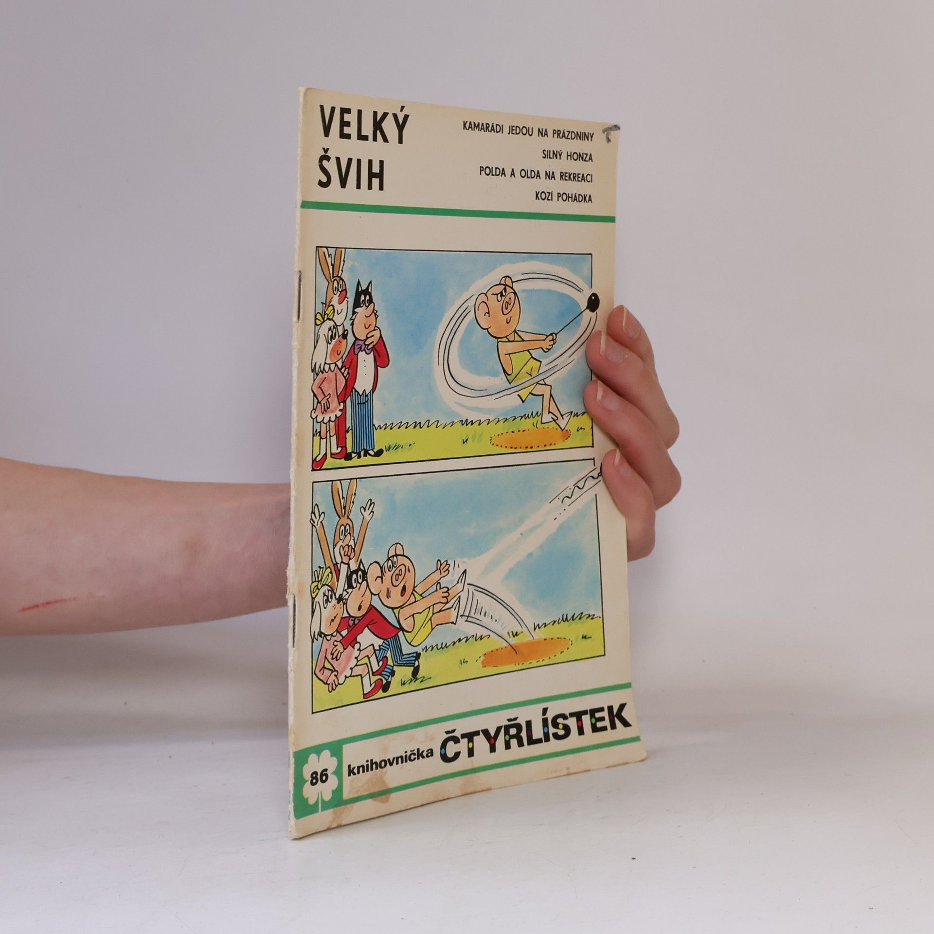 Kolektiv autorů Čtyřlístek 86. Velký švih